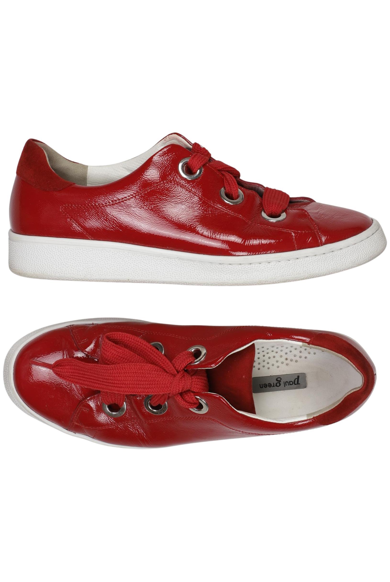 

Paul Green Damen Sneakers, rot, Gr. 6