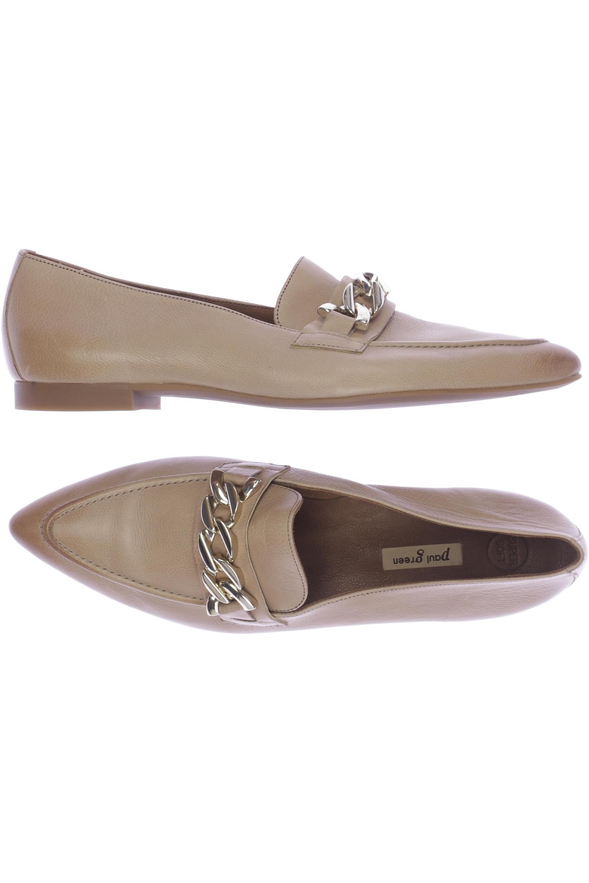 

Paul Green Damen Halbschuh, beige, Gr. 8