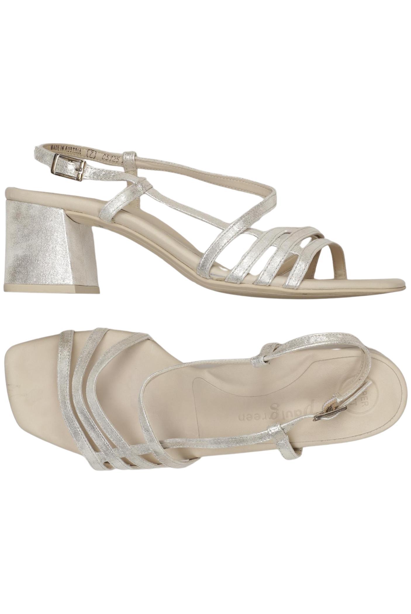 

Paul Green Damen Sandale, silber, Gr. 7