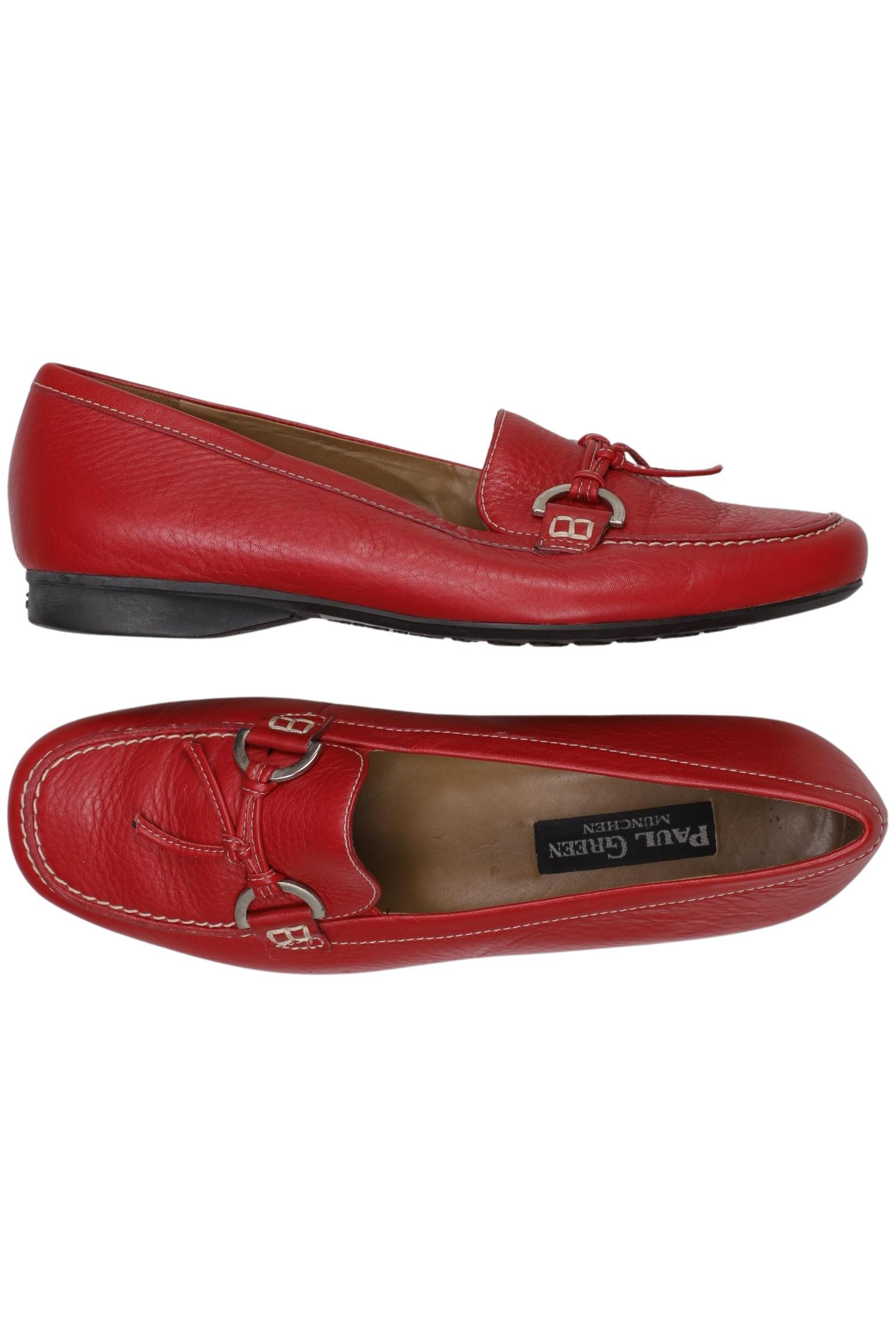 

Paul Green Damen Halbschuh, rot, Gr. 4.5