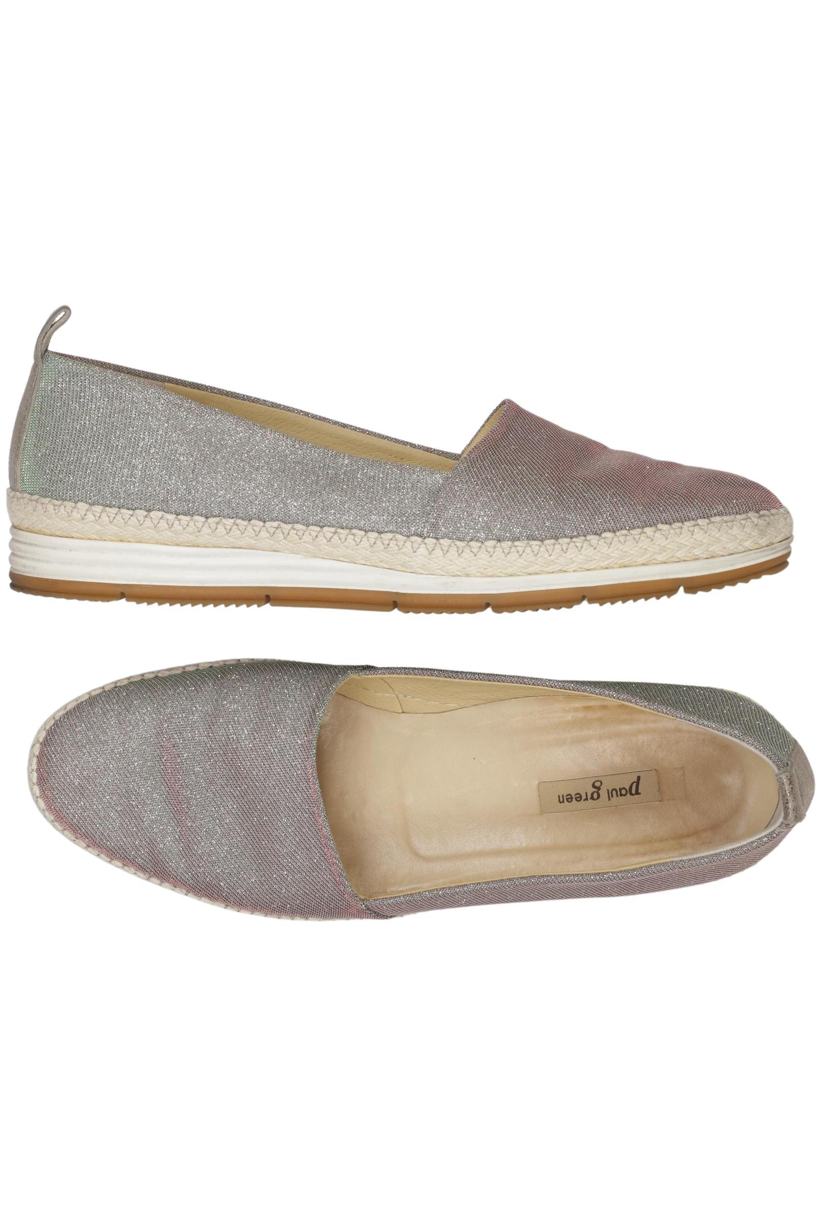 

Paul Green Damen Halbschuh, silber, Gr. 5.5