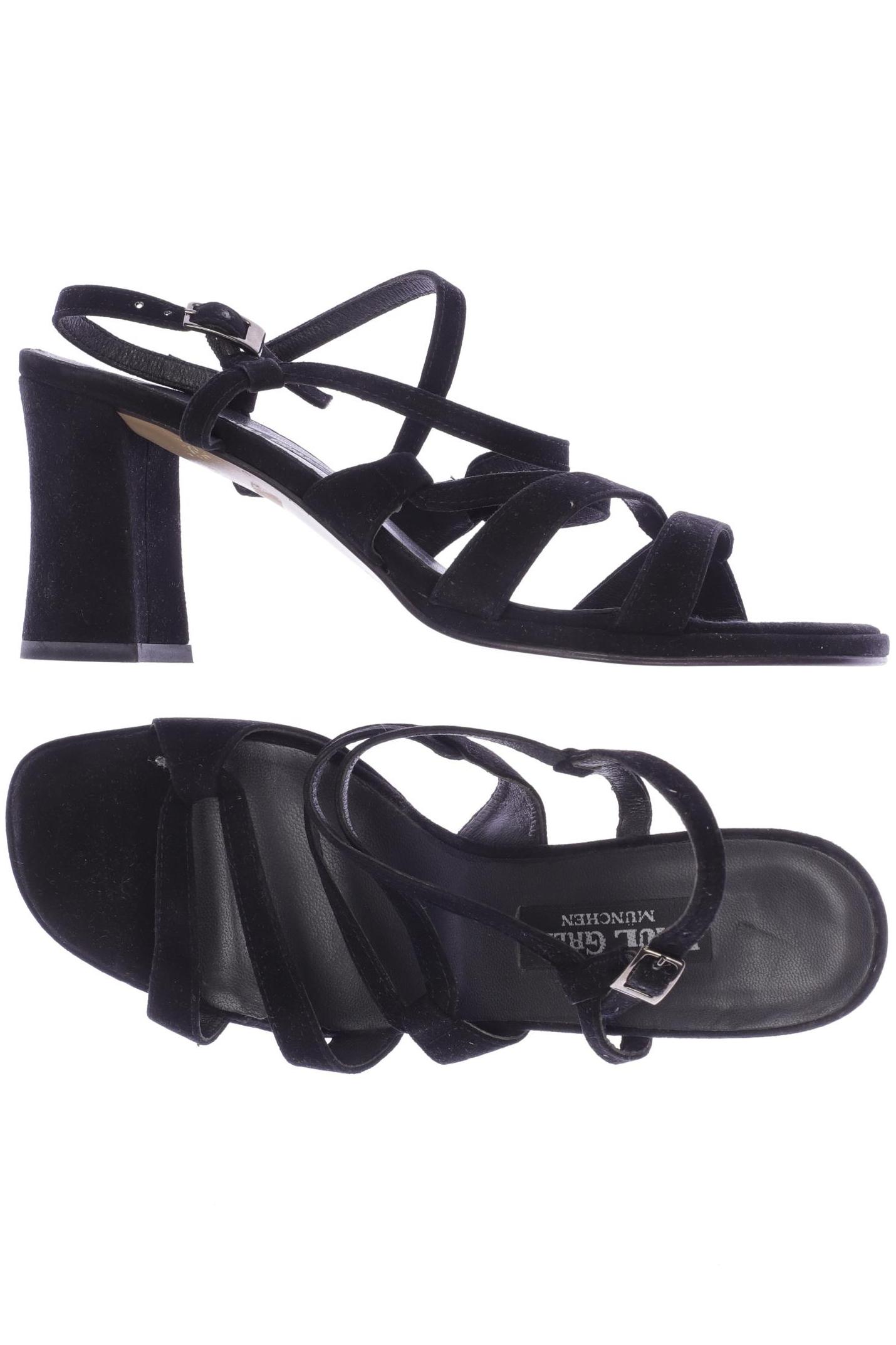 

Paul Green Damen Sandale, schwarz, Gr. 6.5