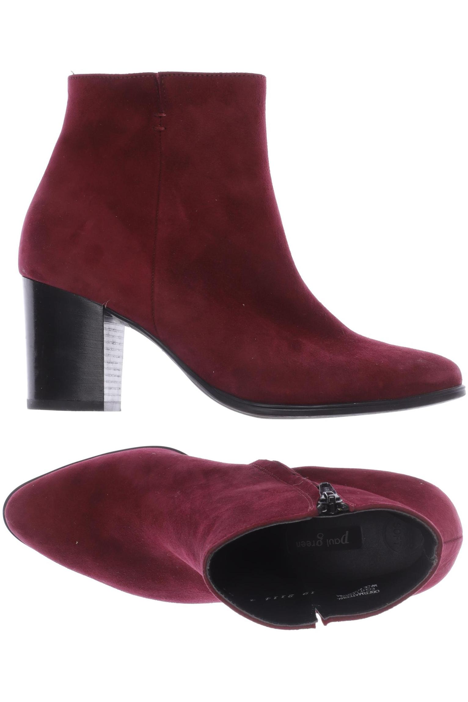 

Paul Green Damen Stiefelette, bordeaux, Gr. 4
