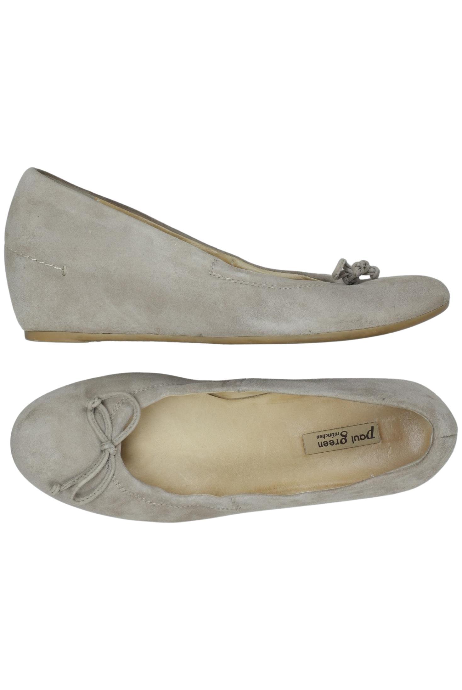 

Paul Green Damen Ballerinas, grau, Gr. 3.5
