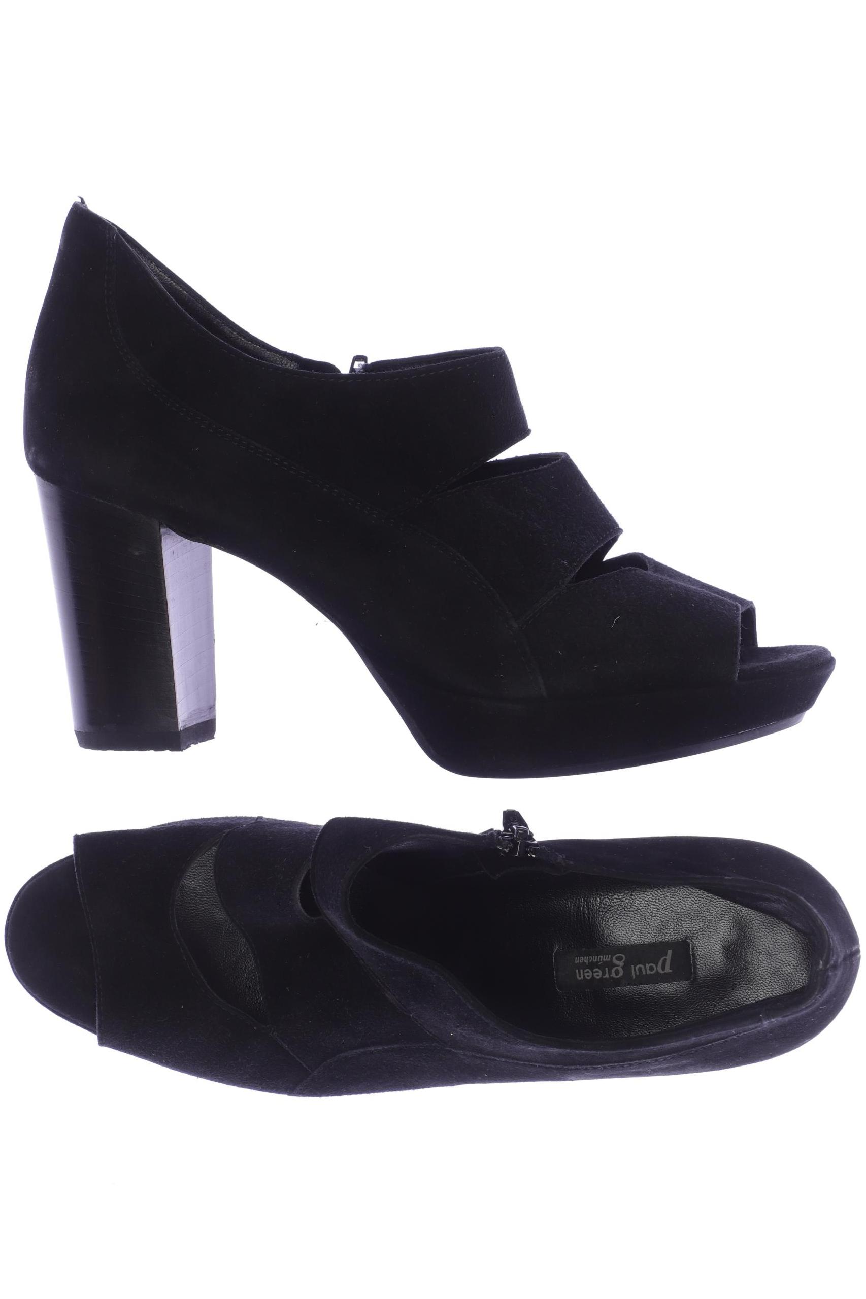 

Paul Green Damen Sandale, schwarz, Gr. 6.5