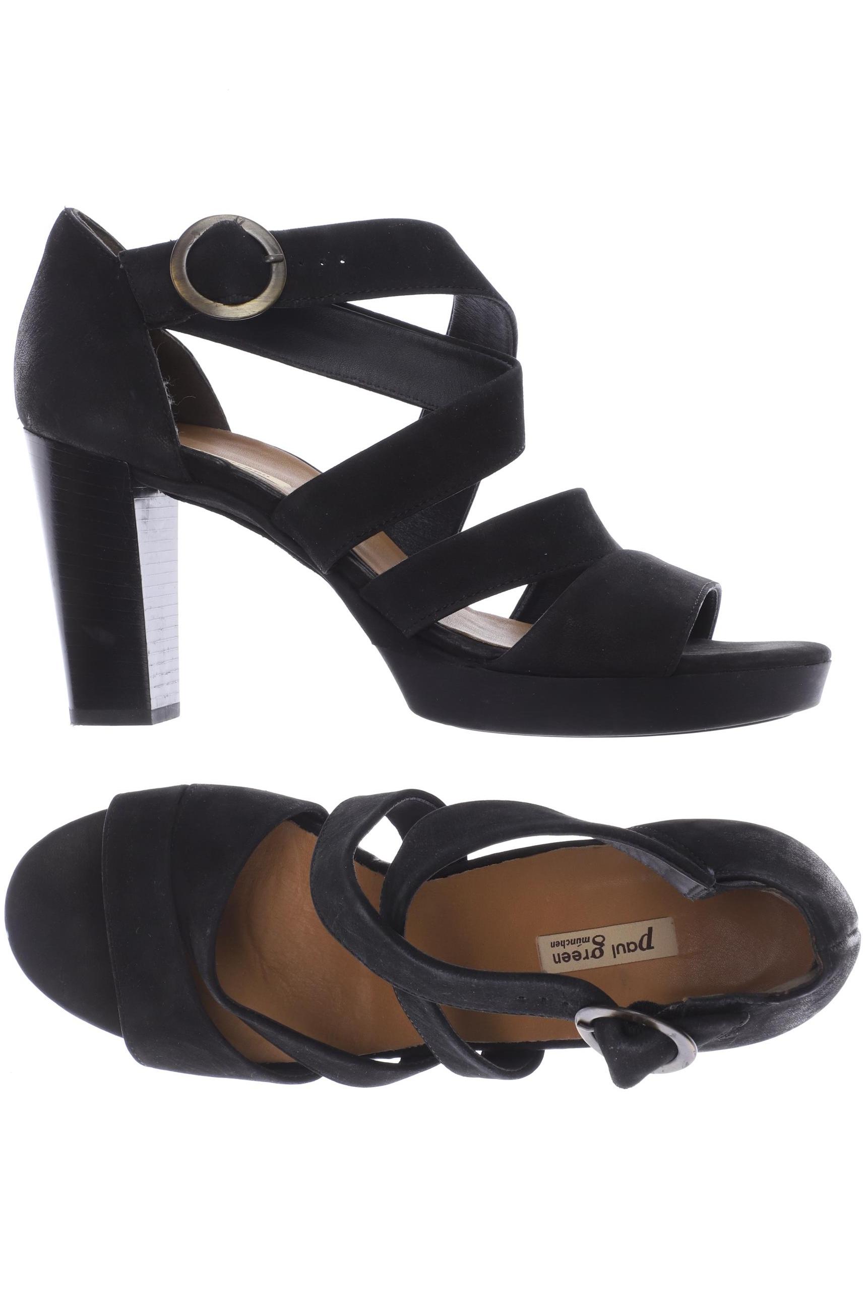 

Paul Green Damen Sandale, schwarz