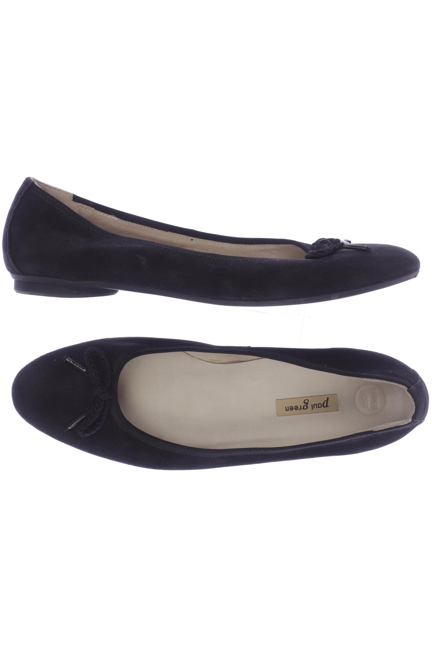 

Paul Green Damen Ballerinas, schwarz, Gr. 7