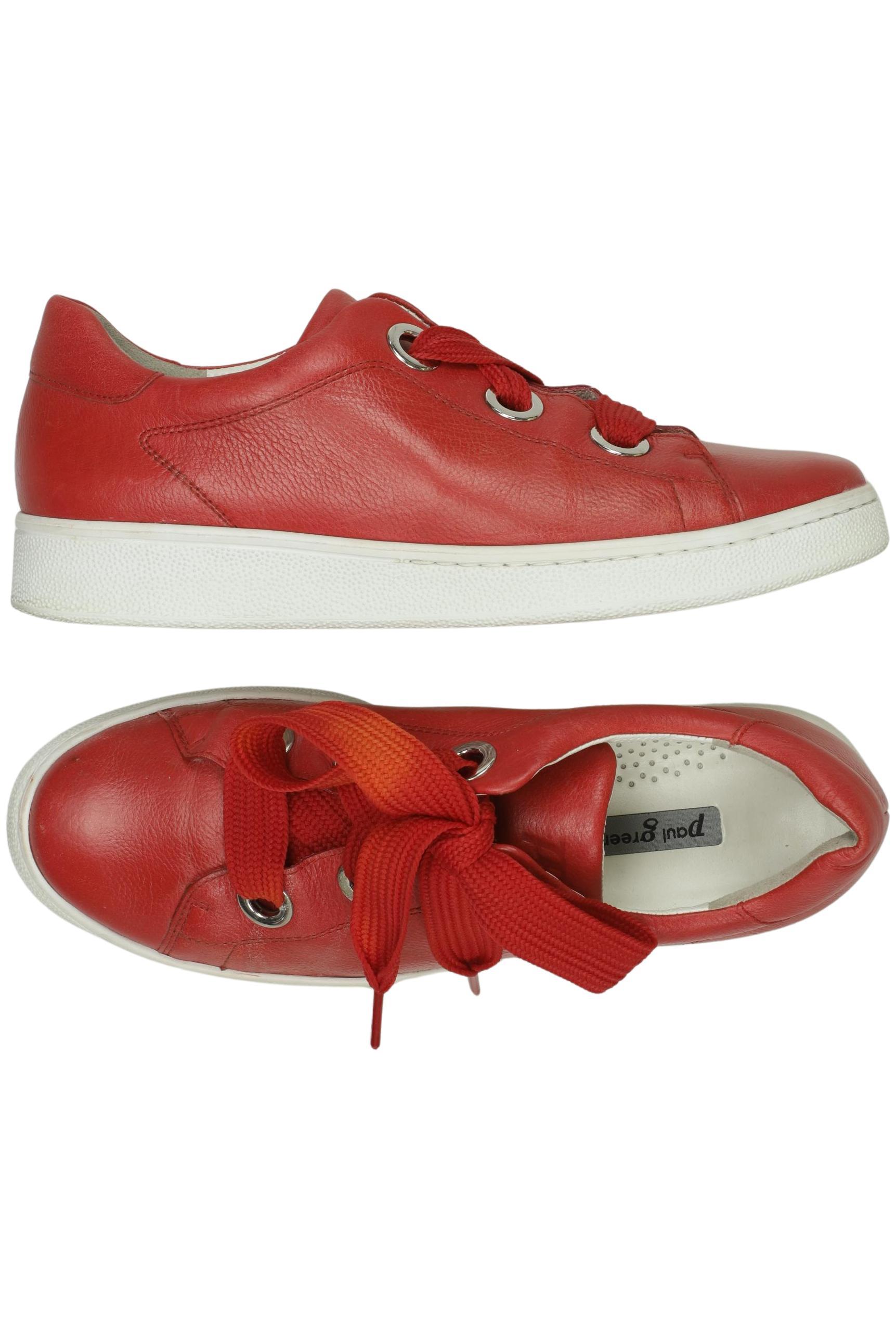 

Paul Green Damen Sneakers, rot, Gr. 4