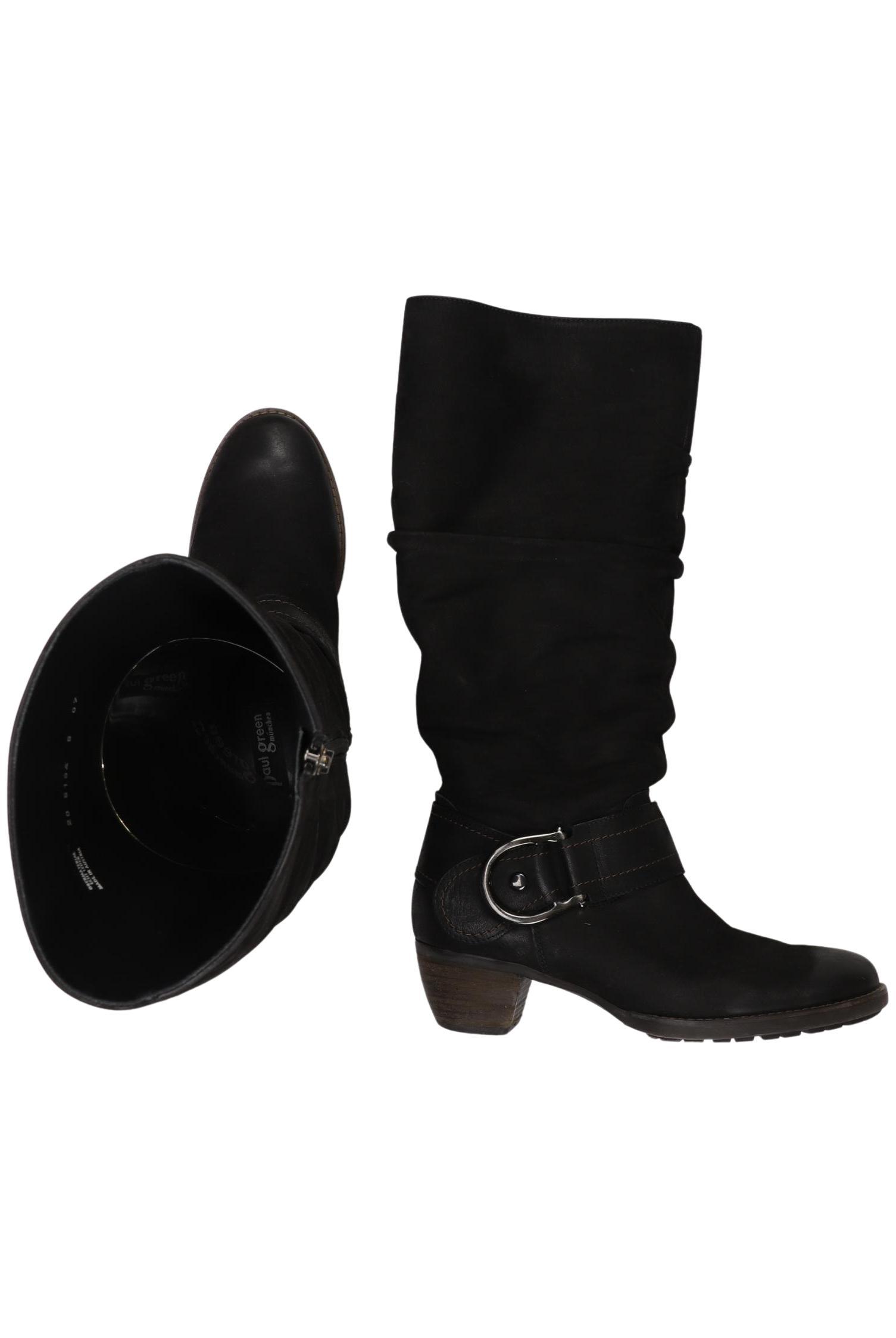 

Paul Green Damen Stiefel, schwarz, Gr. 5