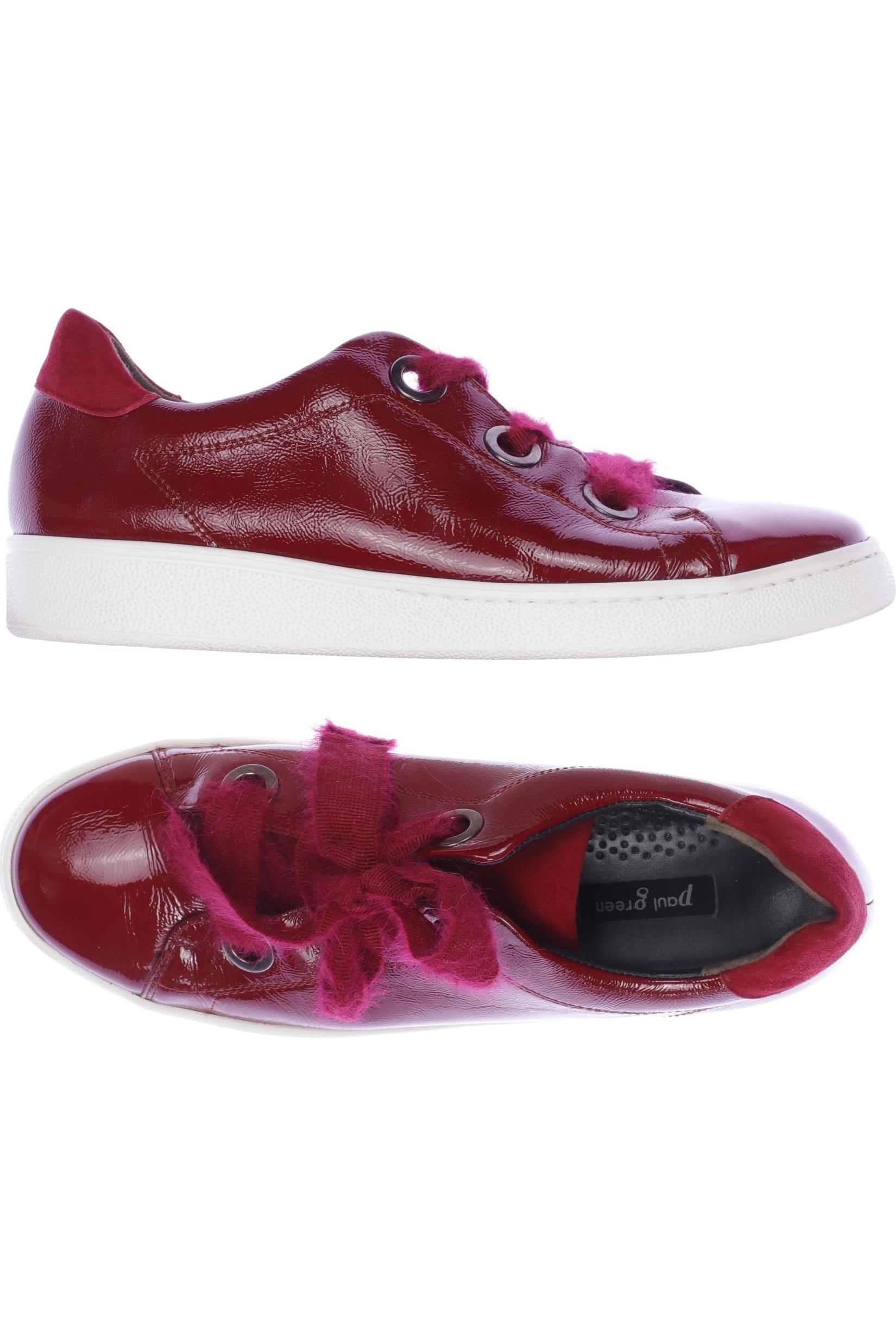 

Paul Green Damen Halbschuh, bordeaux, Gr. 5