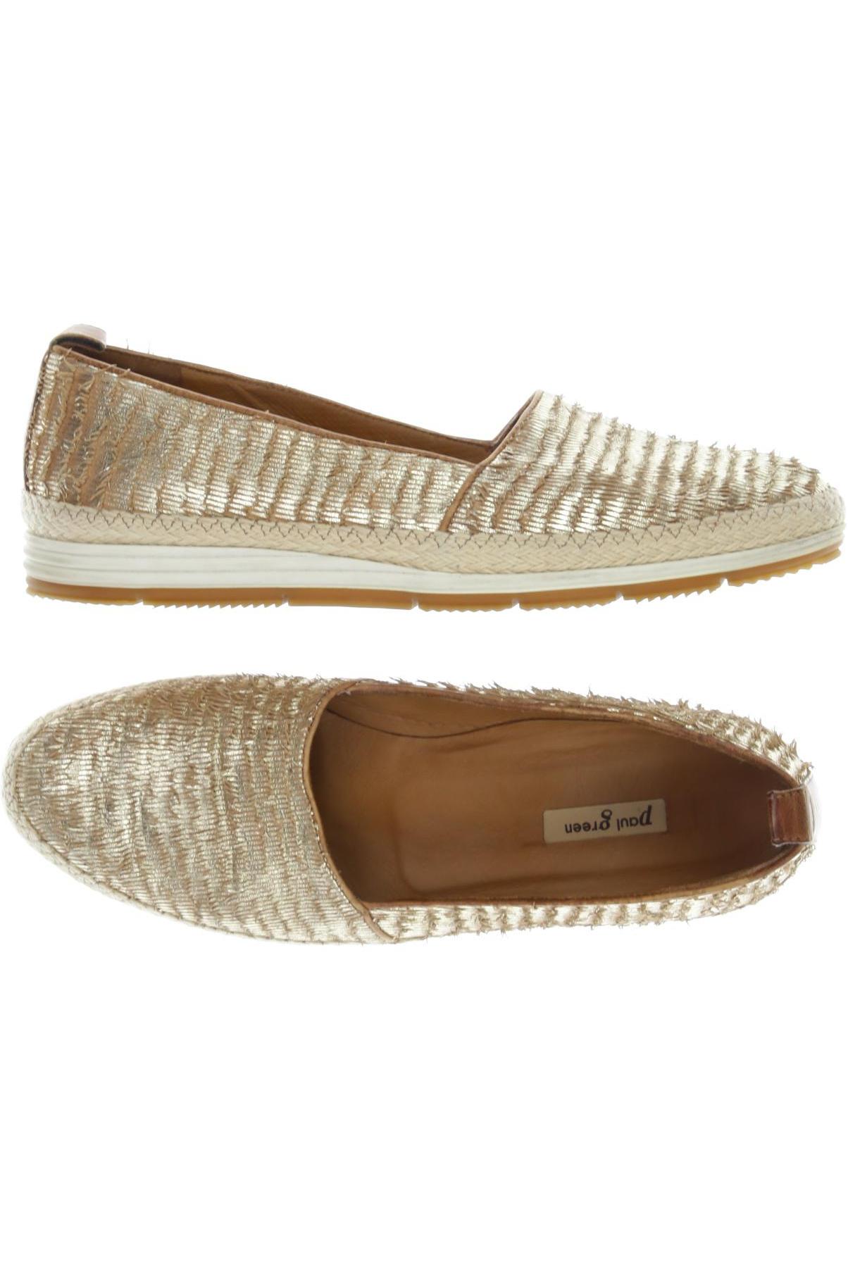 

Paul Green Damen Halbschuh, gold, Gr. 6.5