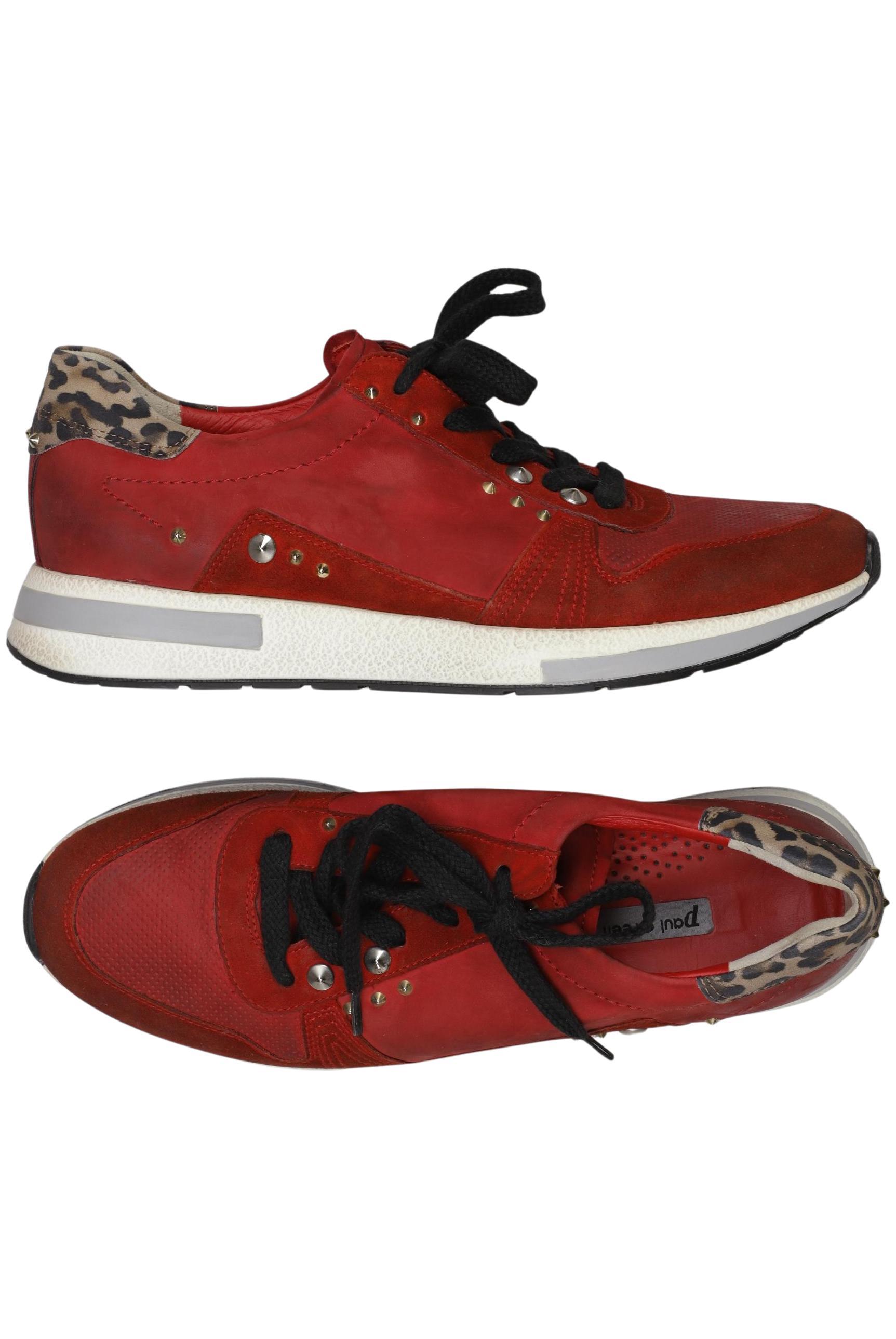 

Paul Green Damen Sneakers, rot, Gr. 6