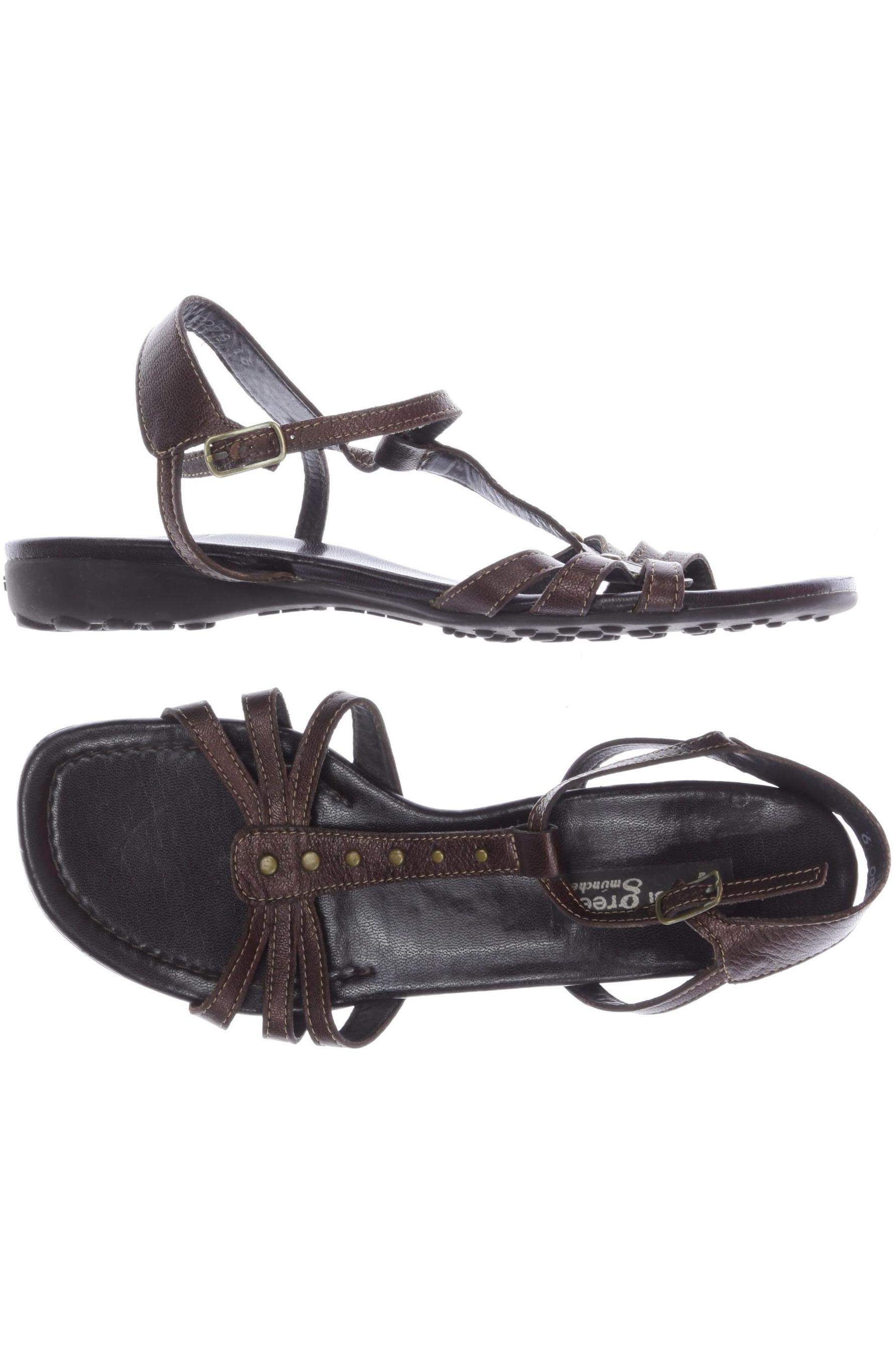 

Paul Green Damen Sandale, braun, Gr. 6