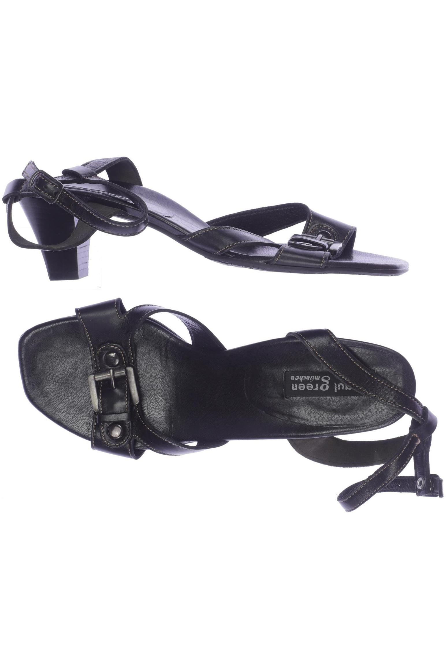 

Paul Green Damen Sandale, schwarz, Gr. 5.5