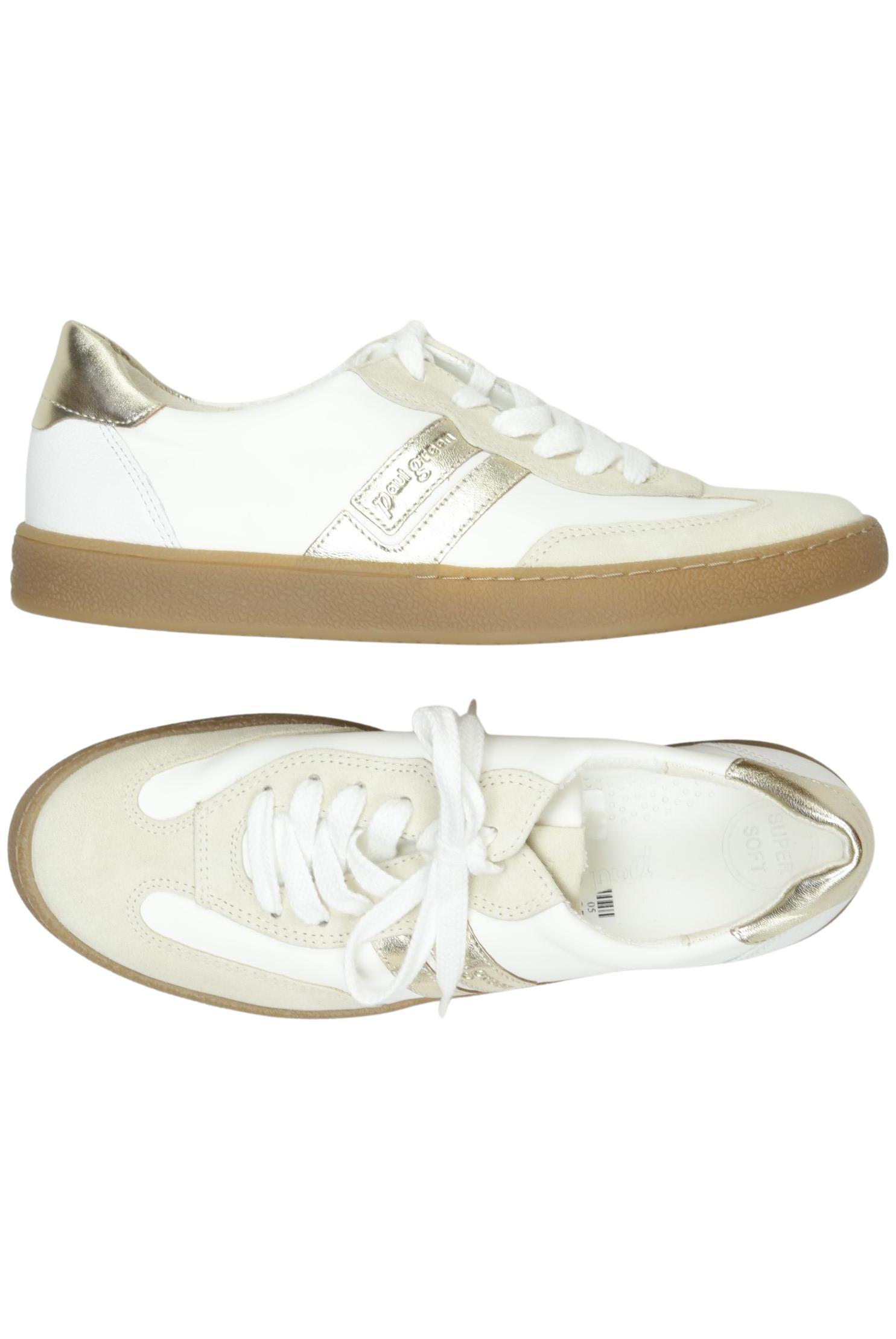 

Paul Green Damen Sneakers, cremeweiß, Gr. 6