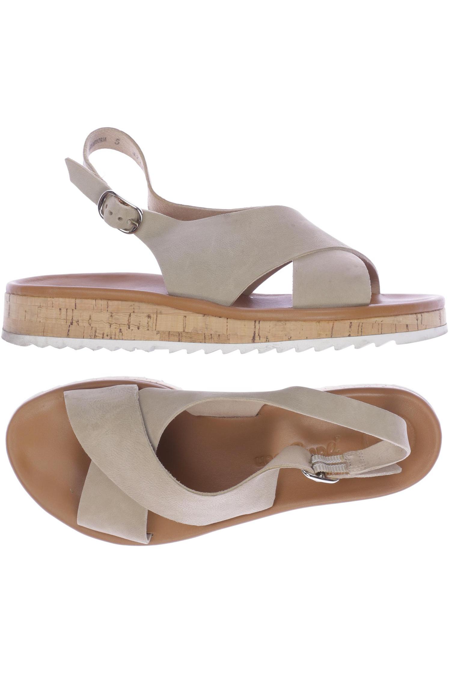 

Paul Green Damen Sandale, beige, Gr. 5