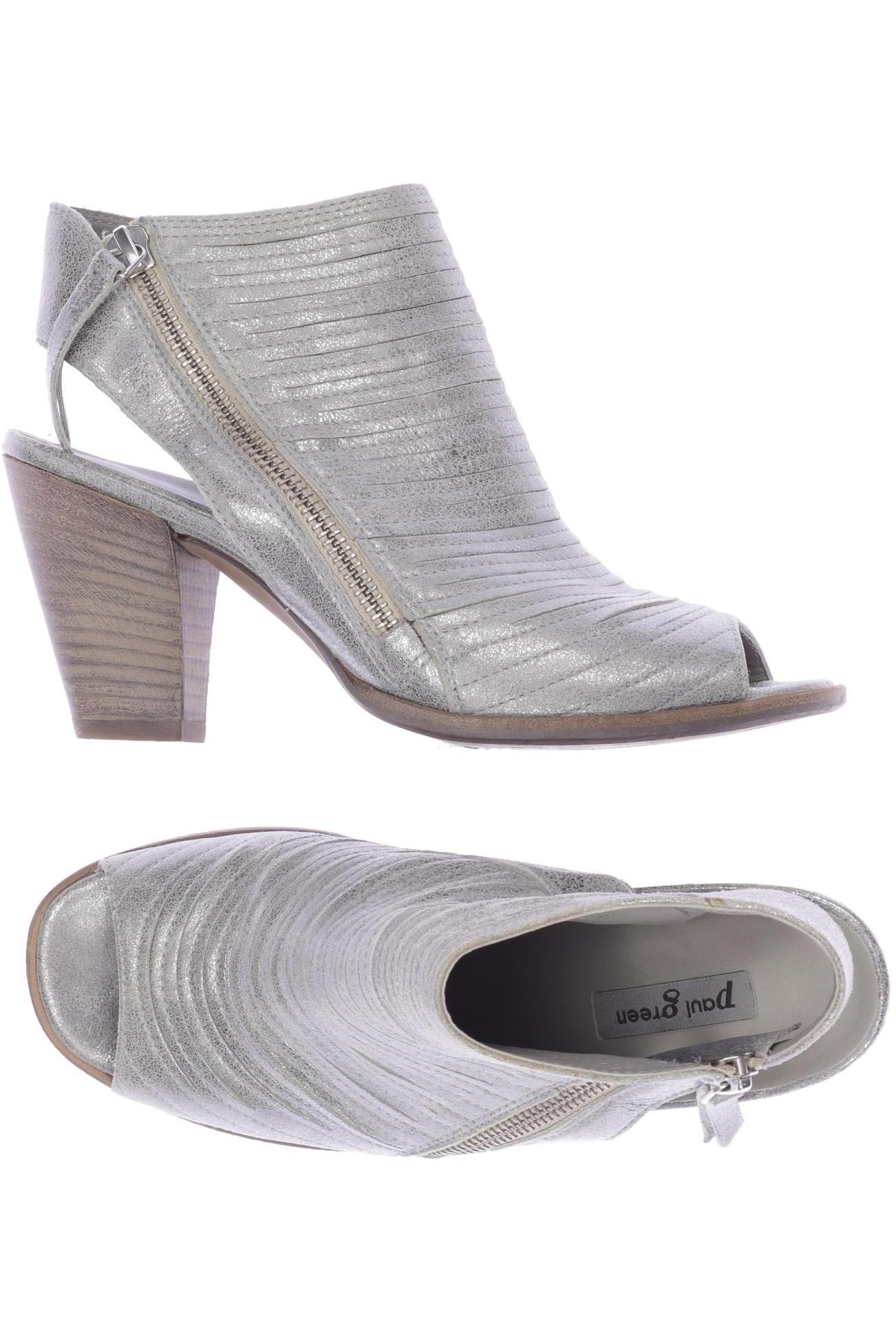 

Paul Green Damen Sandale, silber, Gr. 3.5