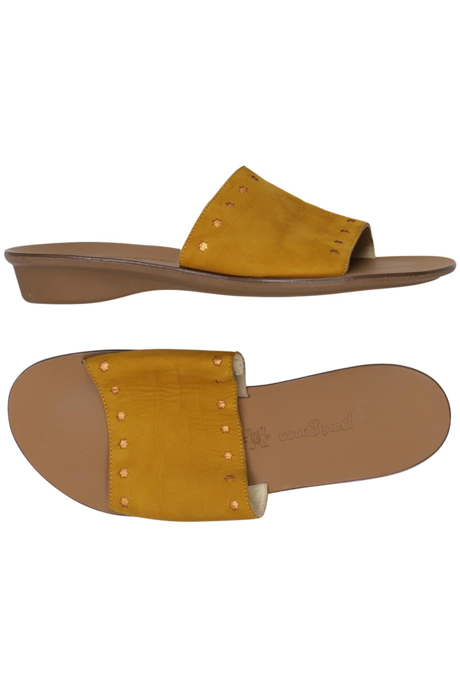 

Paul Green Damen Sandale, gelb, Gr. 5.5