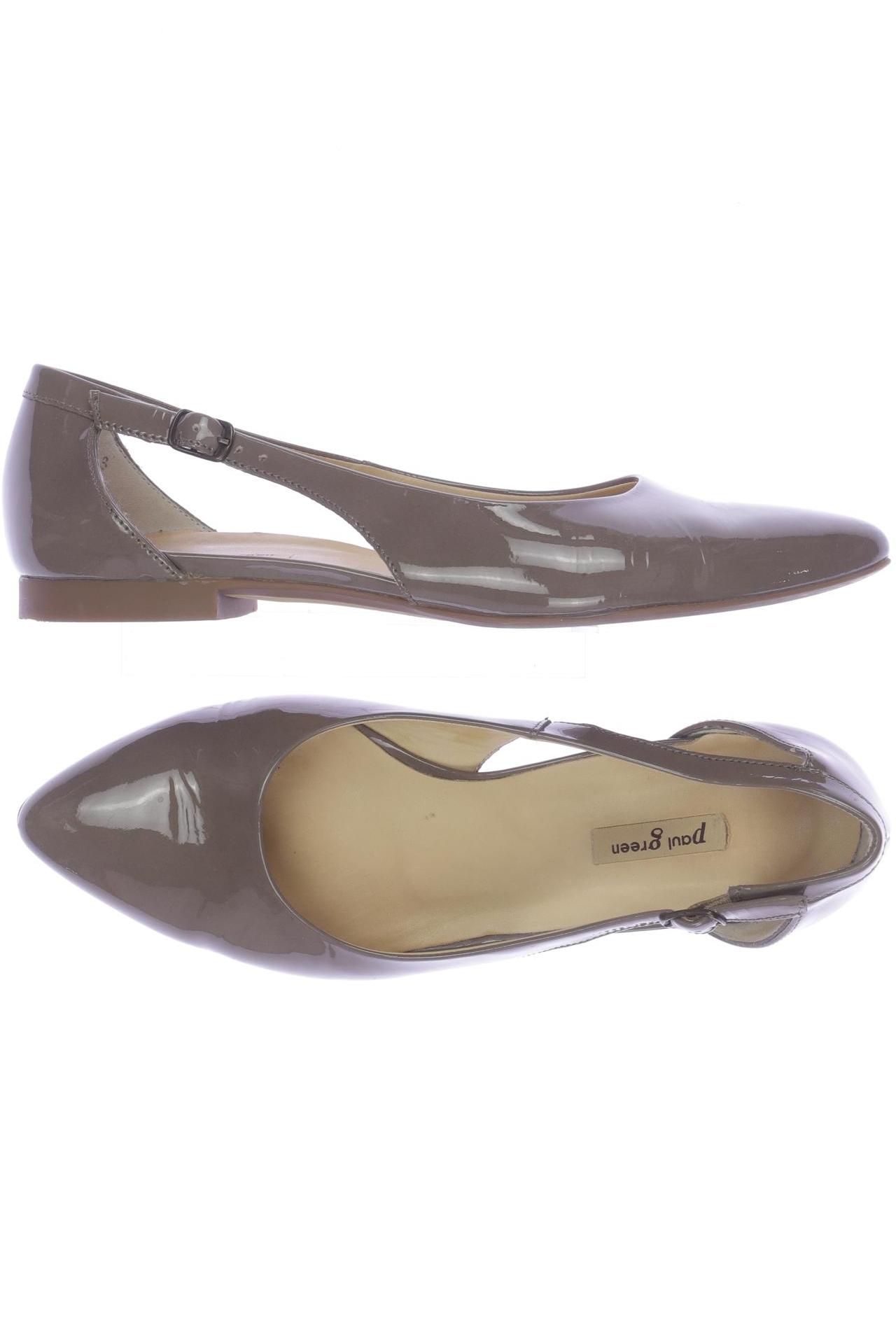 

Paul Green Damen Ballerinas, grau, Gr. 6.5