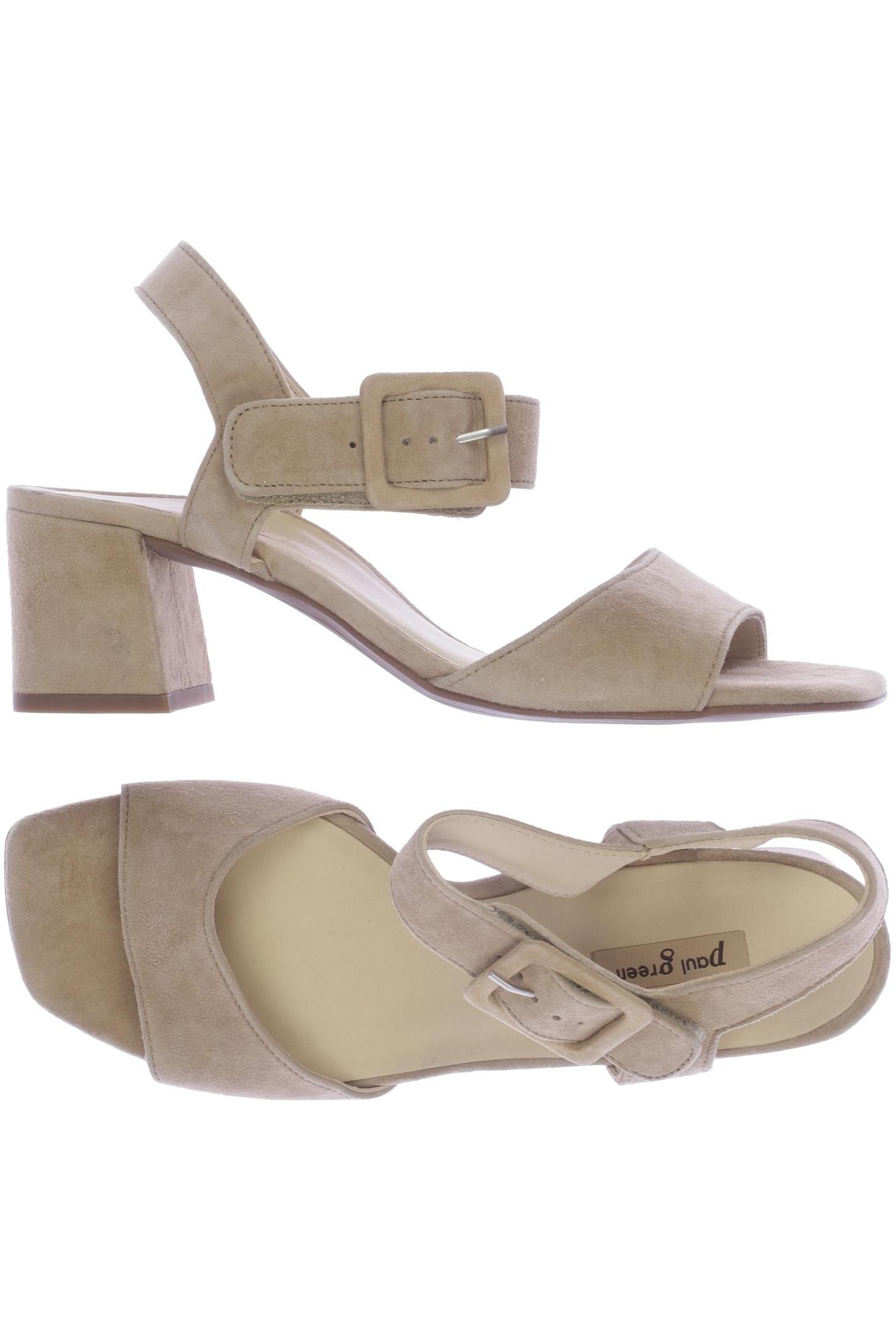 

Paul Green Damen Sandale, beige, Gr. 5