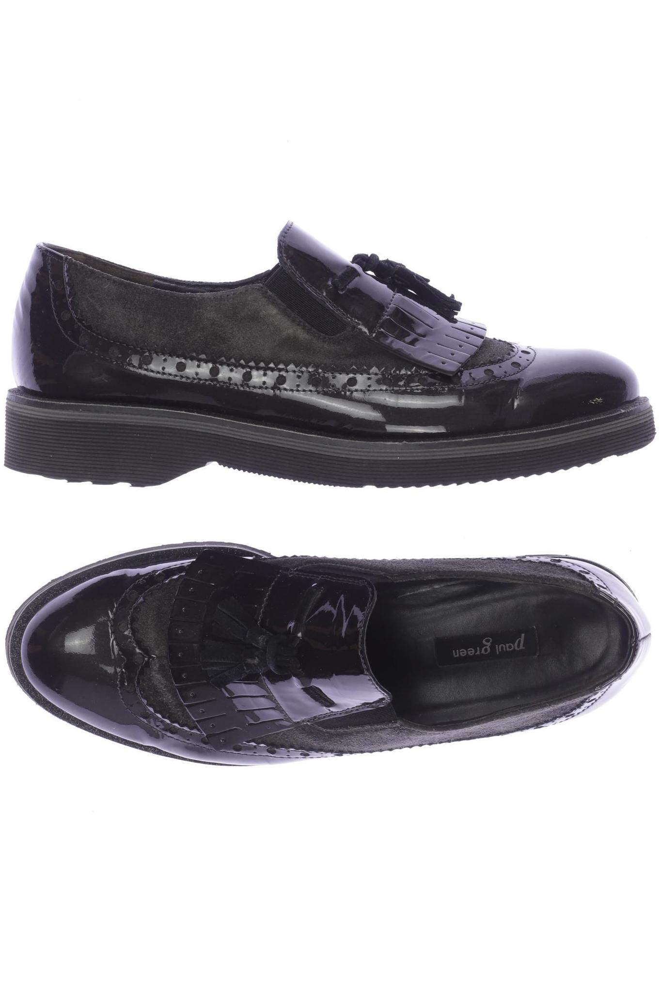 

Paul Green Damen Halbschuh, schwarz, Gr. 4.5