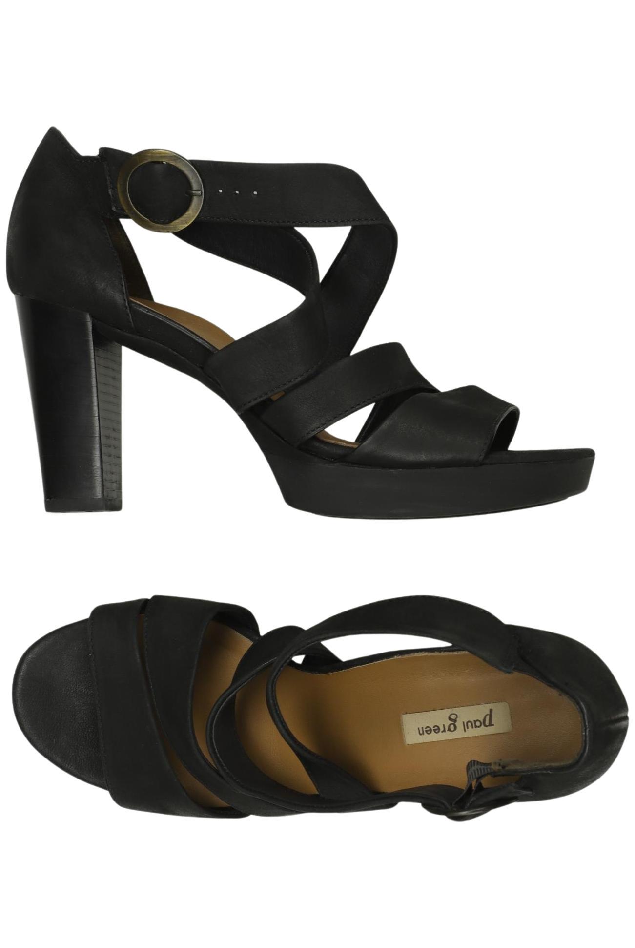 

Paul Green Damen Sandale, schwarz, Gr. 5