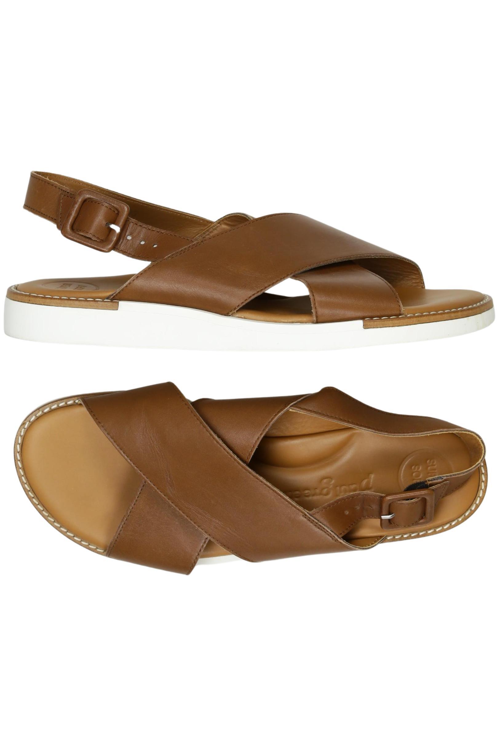 

Paul Green Damen Sandale, braun, Gr. 5