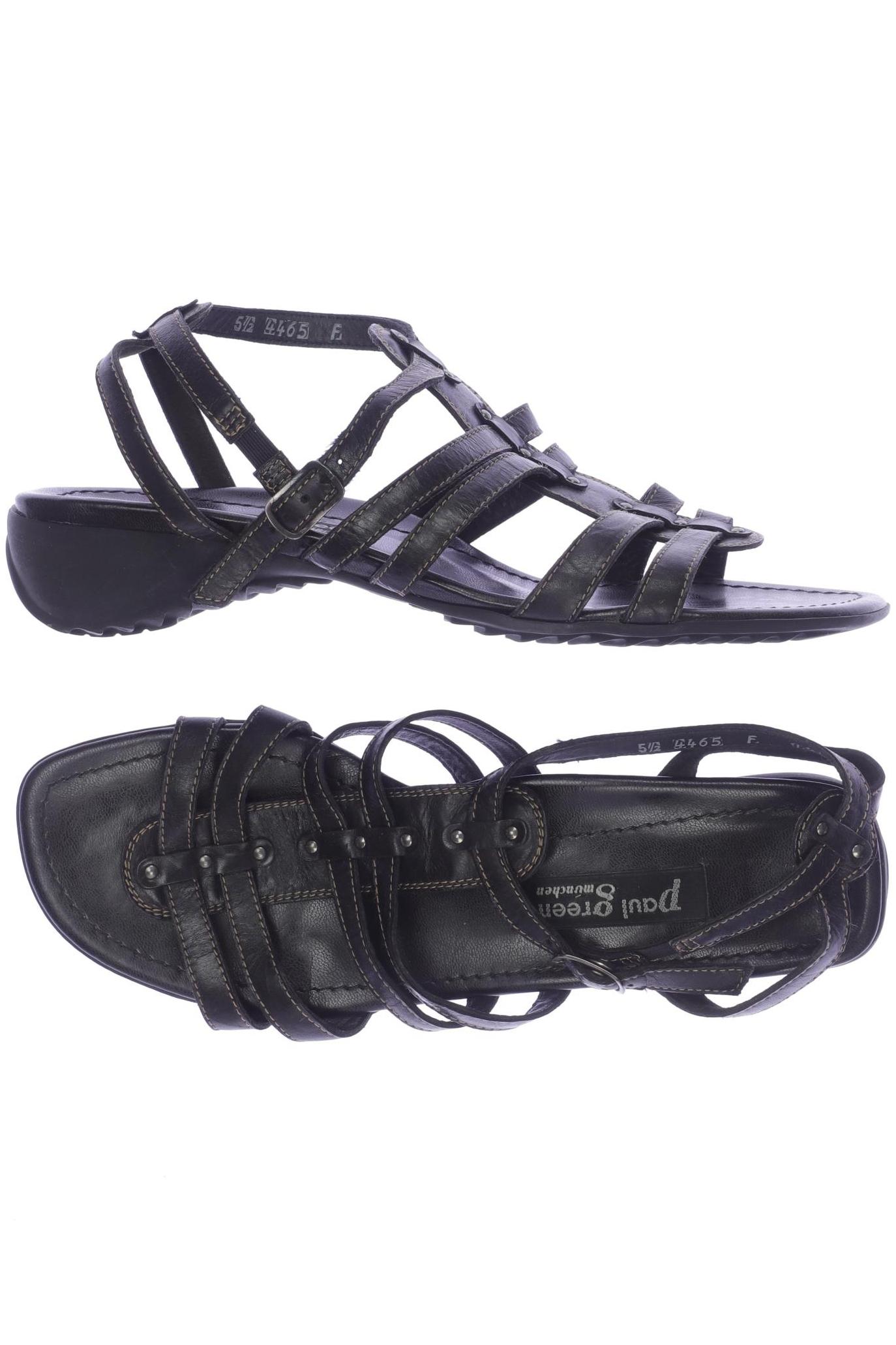 

Paul Green Damen Sandale, schwarz, Gr. 5.5