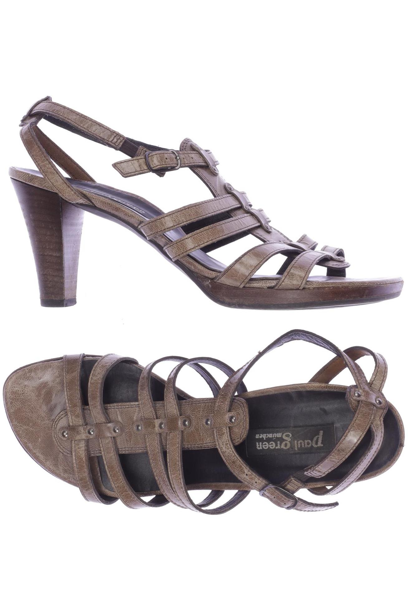 

Paul Green Damen Sandale, braun, Gr. 6