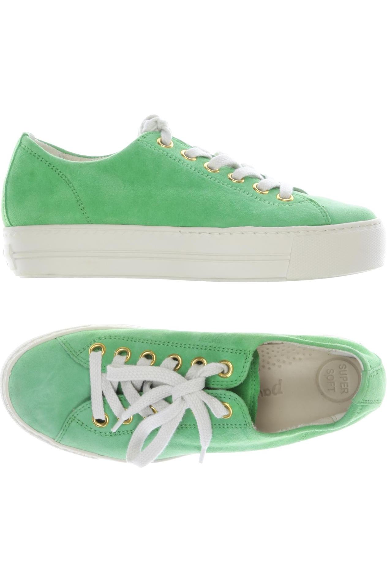 

Paul Green Damen Sneakers, grün, Gr. 4