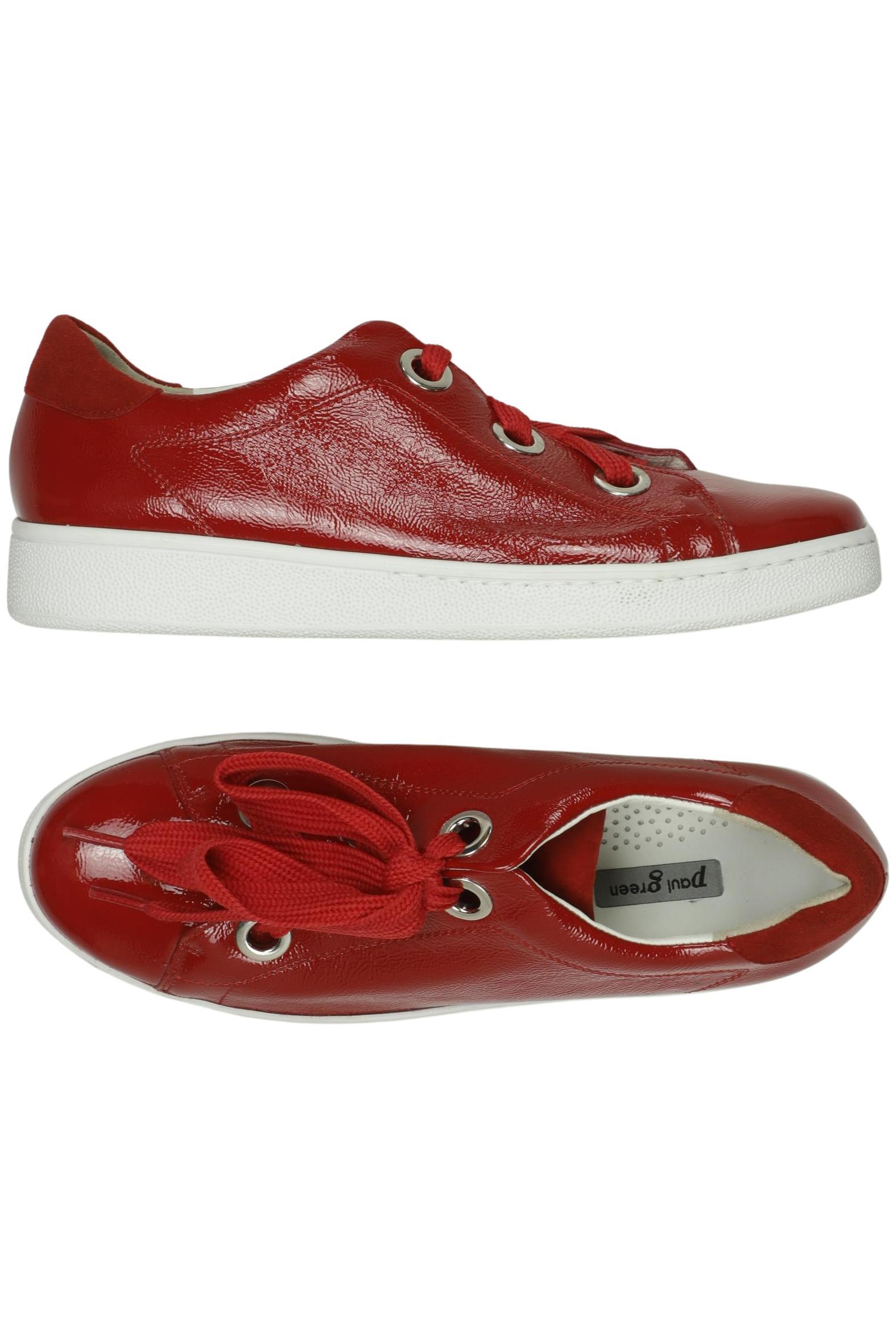 

Paul Green Damen Sneakers, rot, Gr. 6