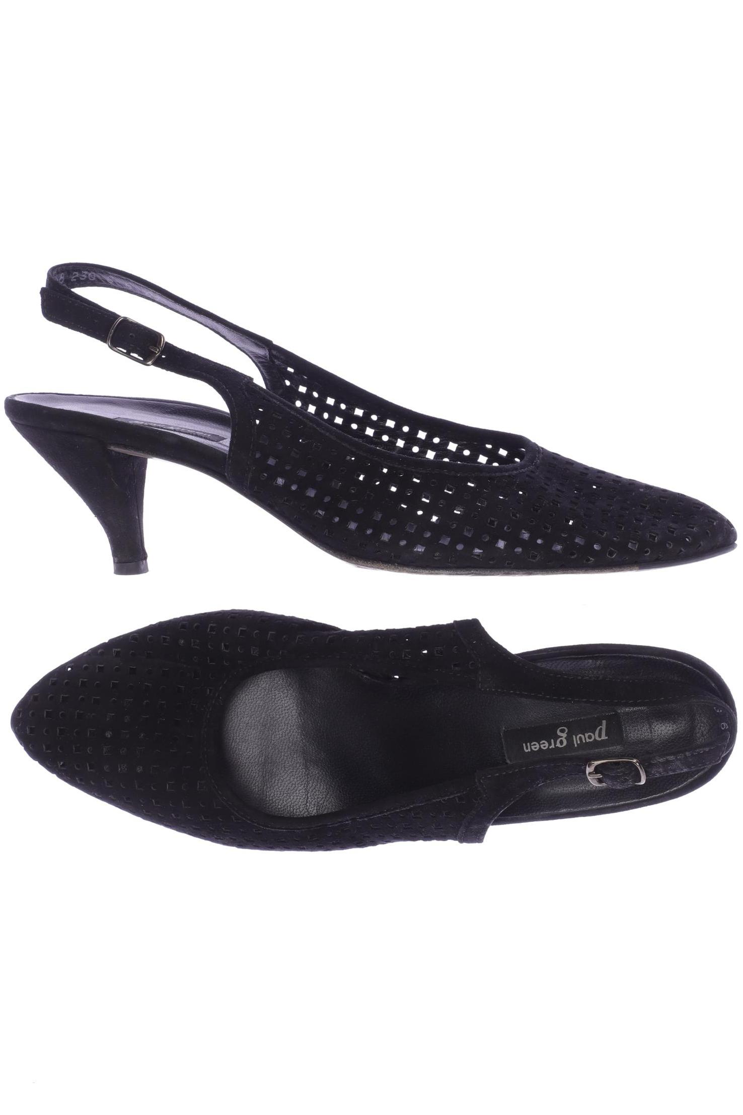 

Paul Green Damen Sandale, schwarz, Gr. 6