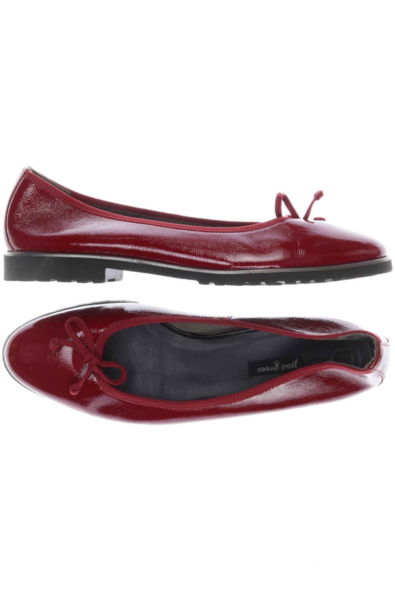 

Paul Green Damen Ballerinas, rot, Gr. 7.5