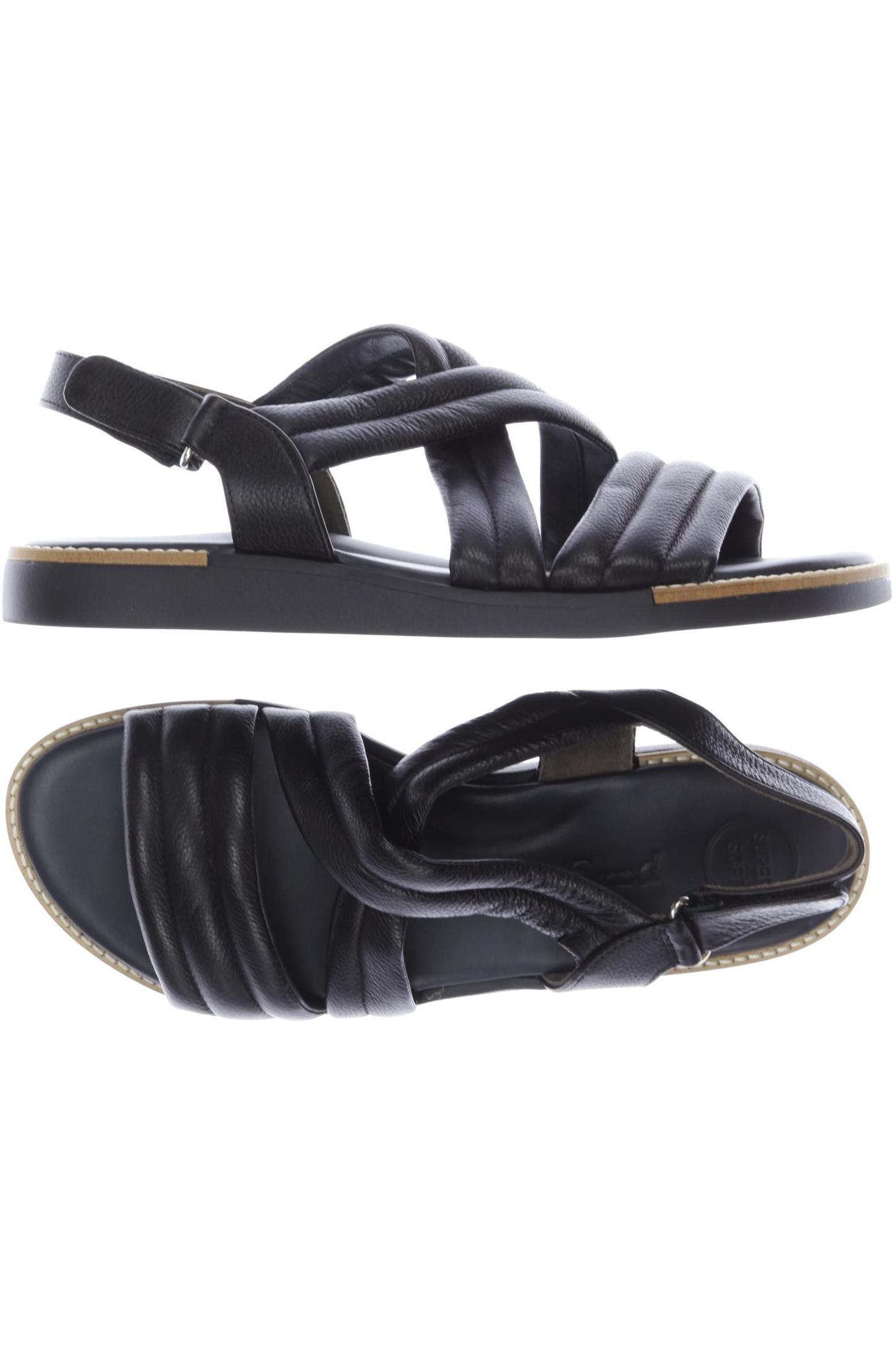 

Paul Green Damen Sandale, schwarz, Gr. 7.5
