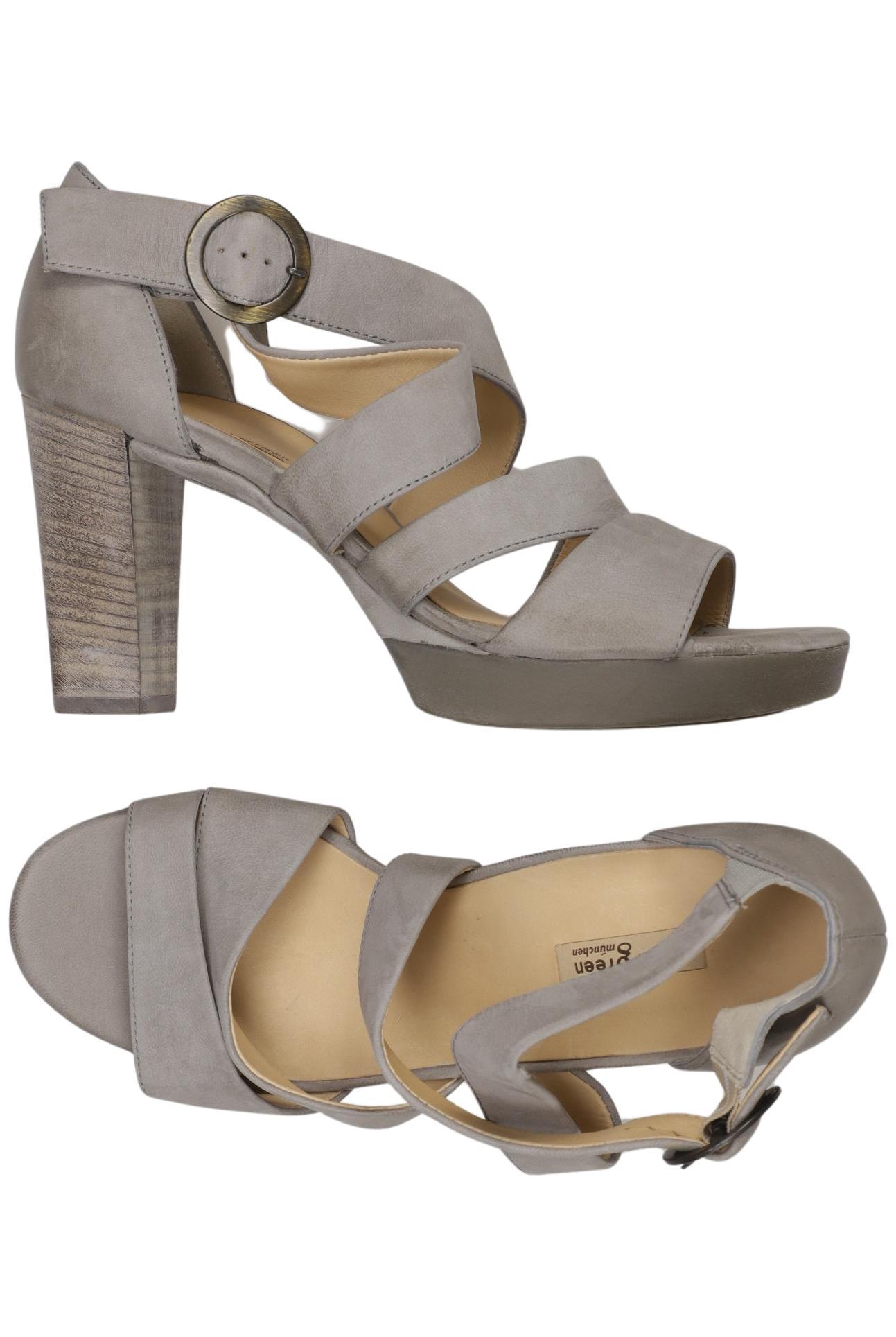 

Paul Green Damen Sandale, grau, Gr. 5.5