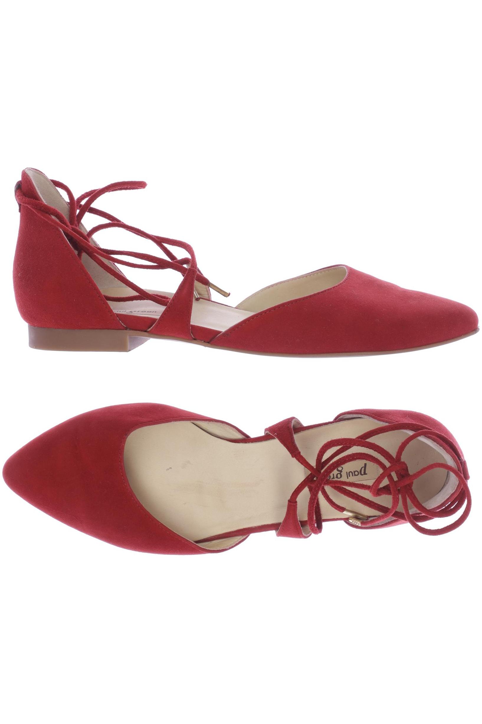 

Paul Green Damen Ballerinas, rot, Gr. 4.5