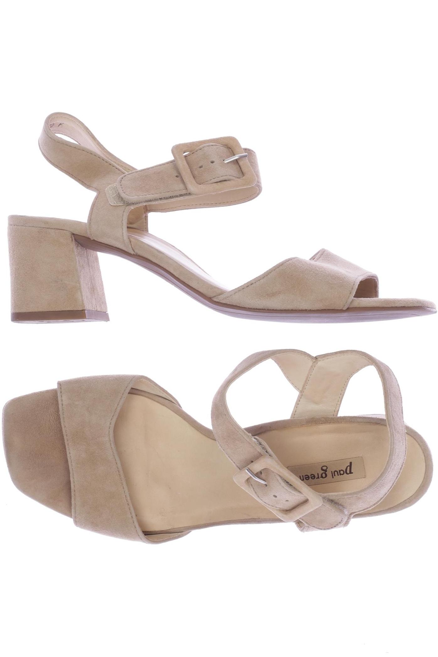 

Paul Green Damen Sandale, beige, Gr. 5