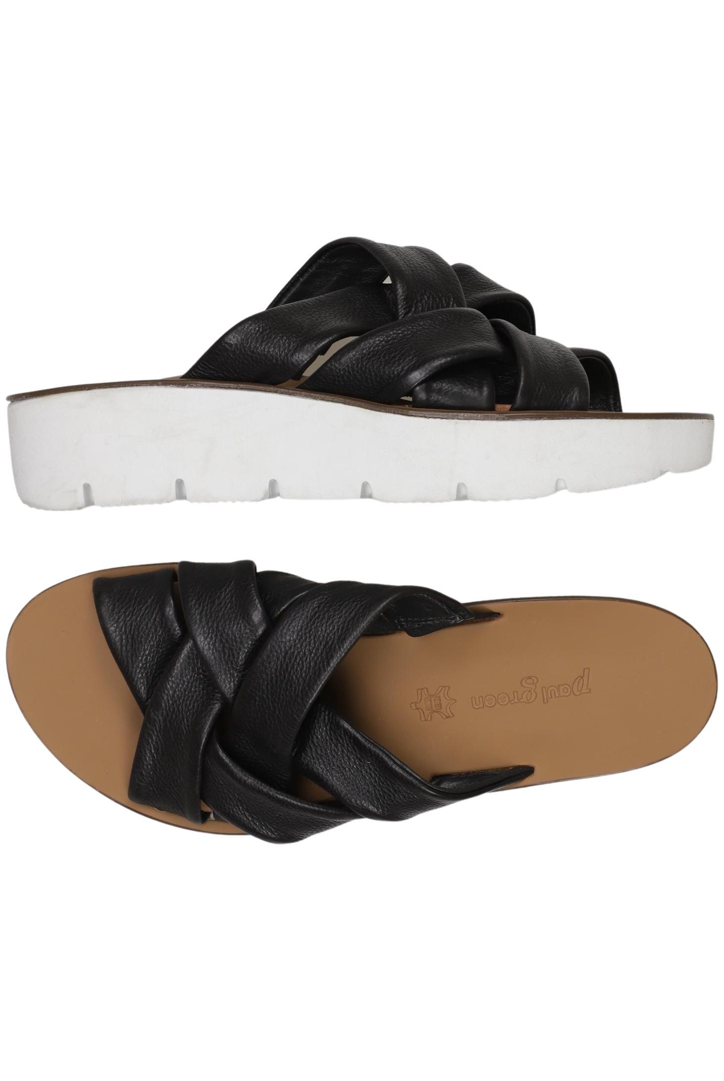 

Paul Green Damen Sandale, schwarz, Gr. 6