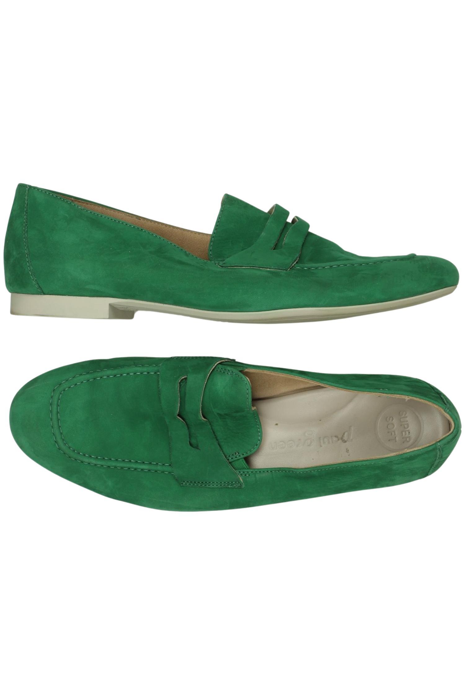 

Paul Green Damen Halbschuh, grün, Gr. 6.5