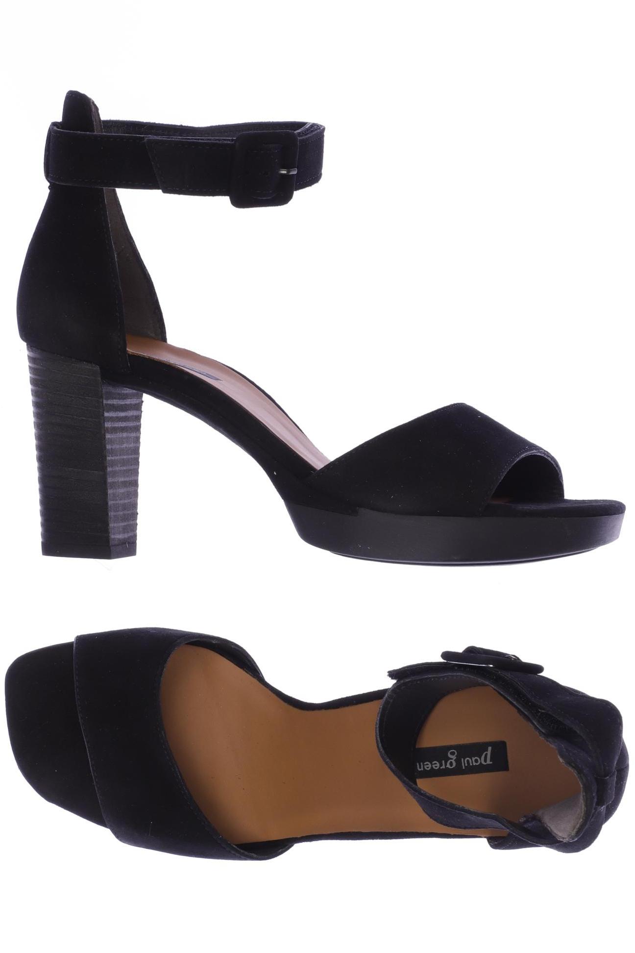 

Paul Green Damen Sandale, schwarz, Gr. 5.5