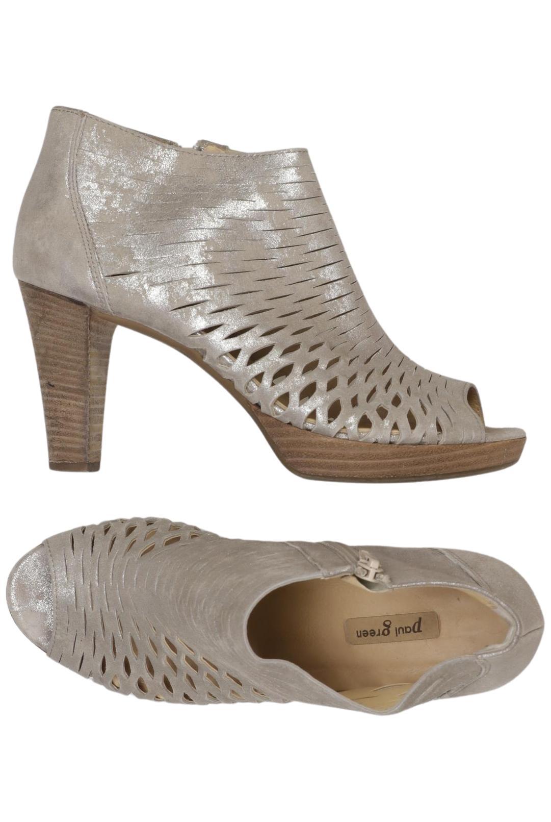 

Paul Green Damen Sandale, silber, Gr. 5.5