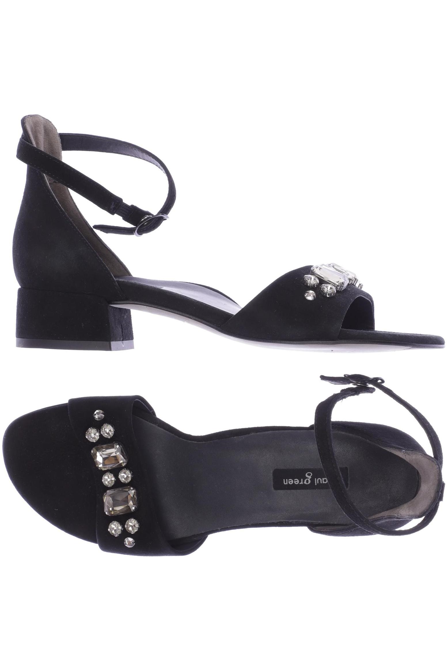 

Paul Green Damen Sandale, schwarz