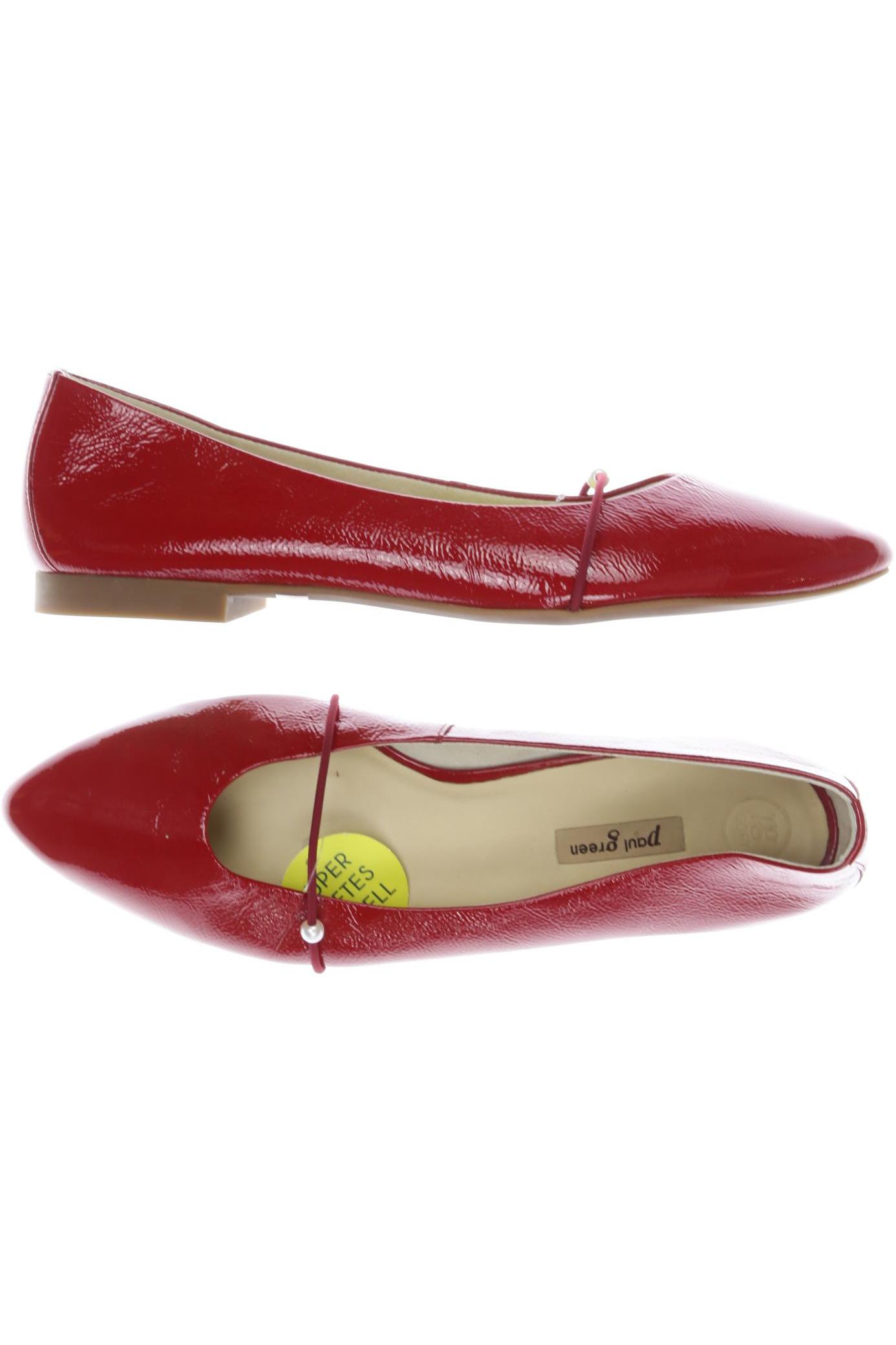 

Paul Green Damen Ballerinas, rot, Gr. 6.5