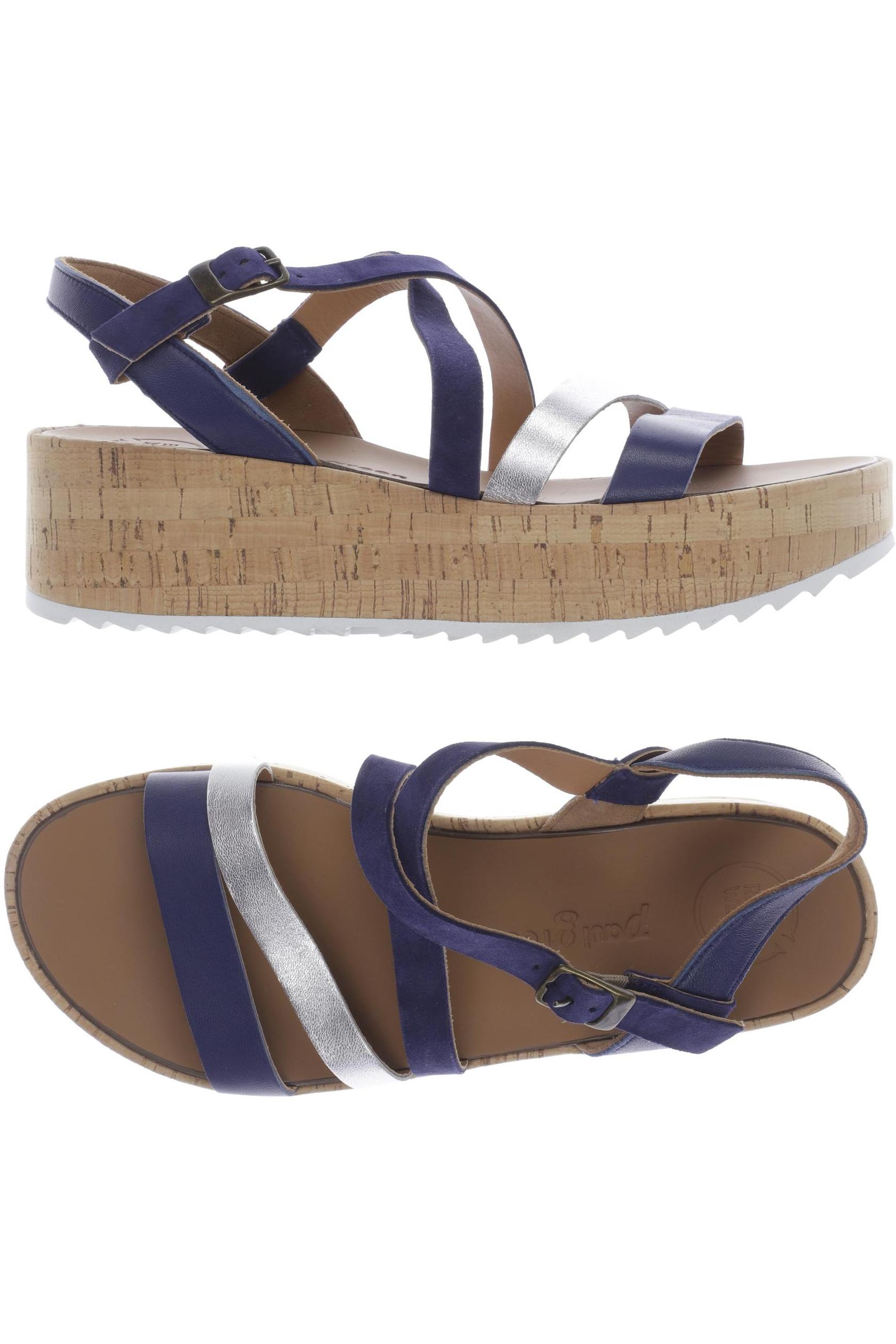 

Paul Green Damen Sandale, blau, Gr. 5.5