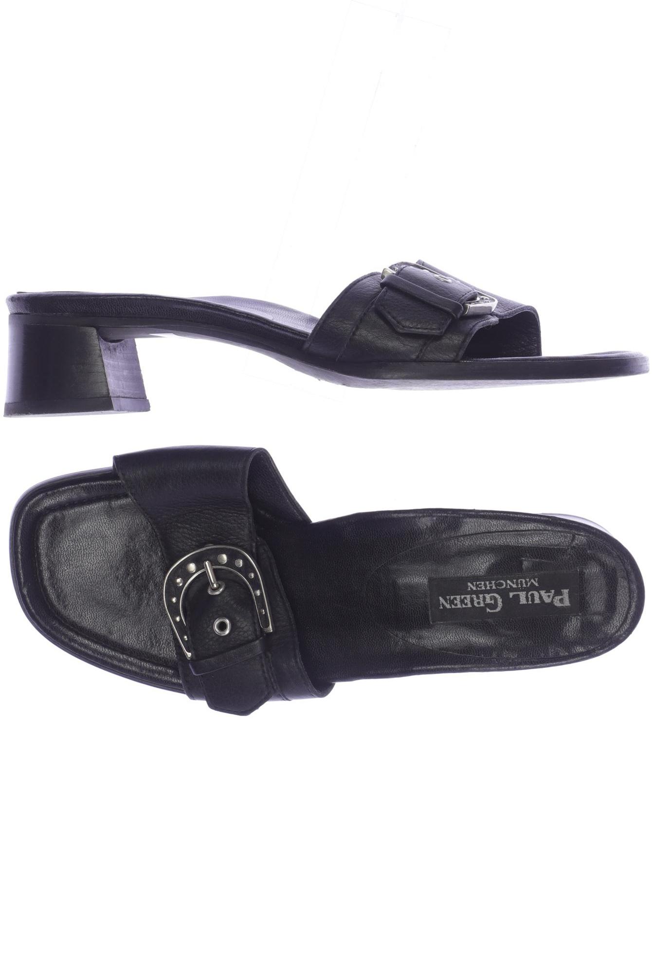 

Paul Green Damen Sandale, schwarz, Gr. 4
