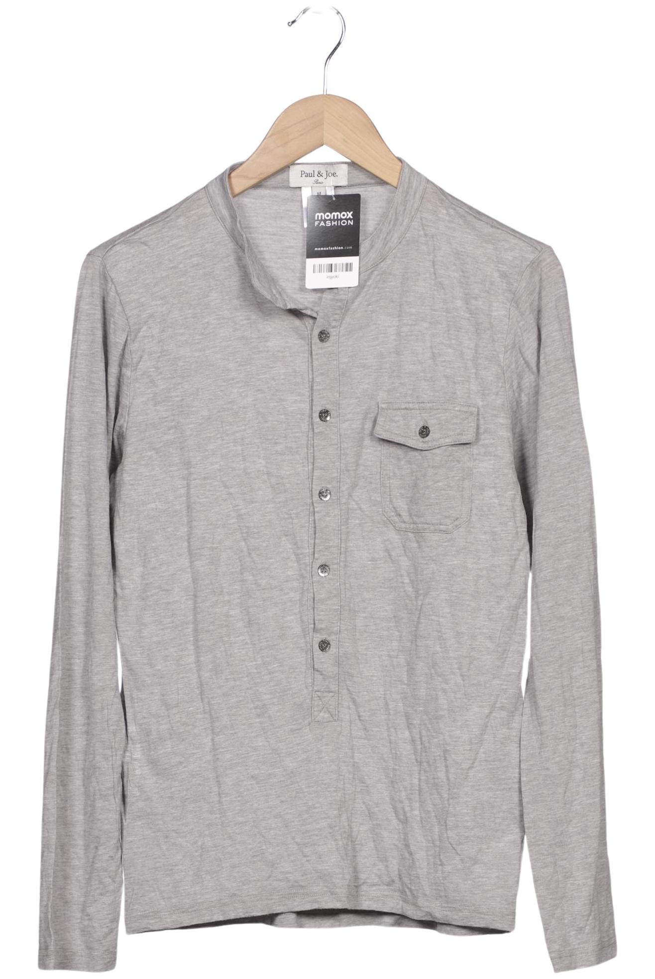 Thumbnail - Paul &amp; Joe Herren Langarmshirt, grau, Gr. 48