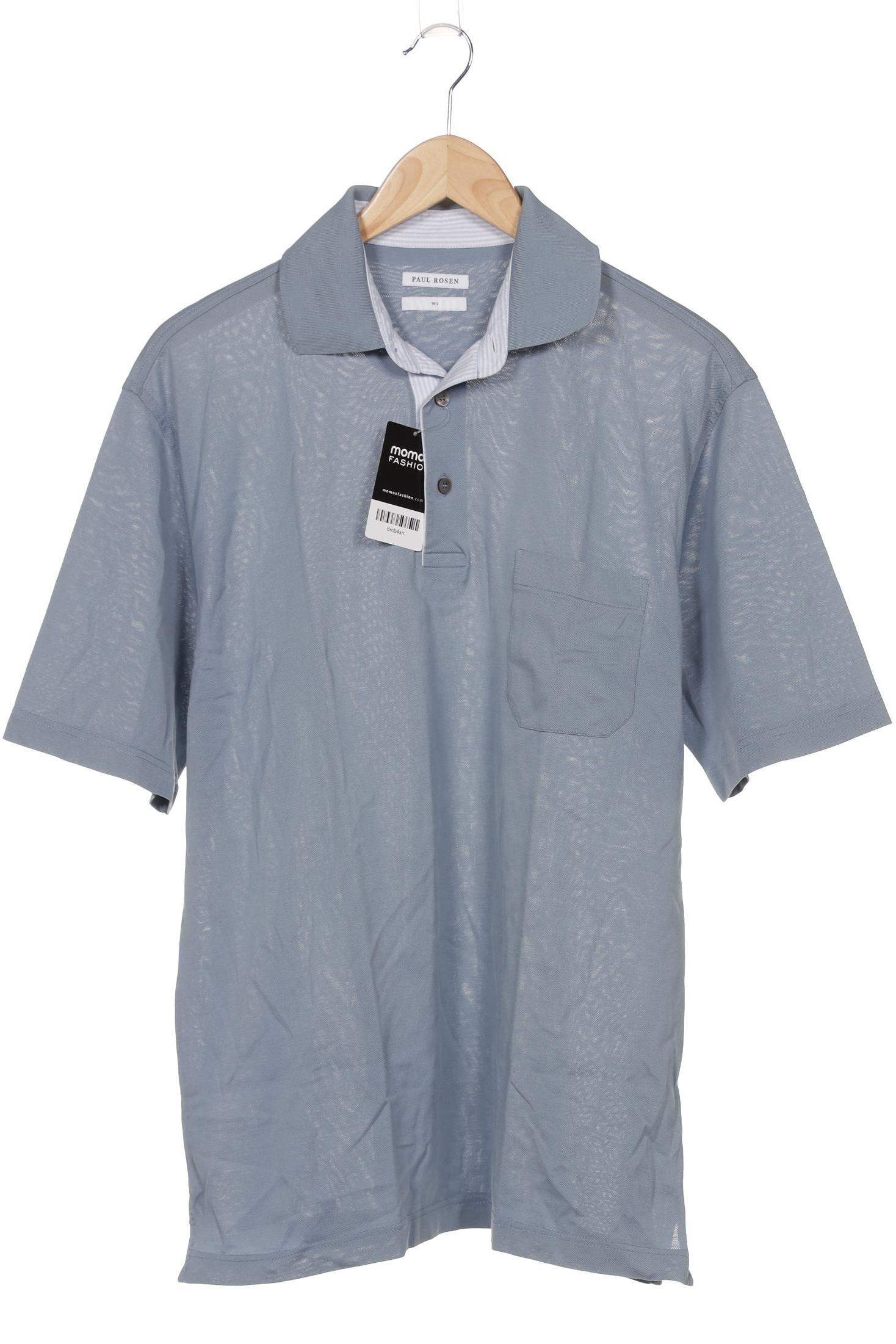 

Paul Rosen Herren Poloshirt, blau, Gr. 52