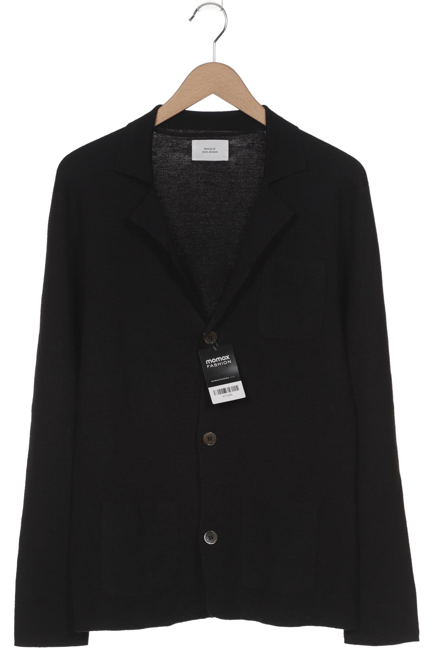 

Paul Rosen Herren Strickjacke, schwarz, Gr. 48
