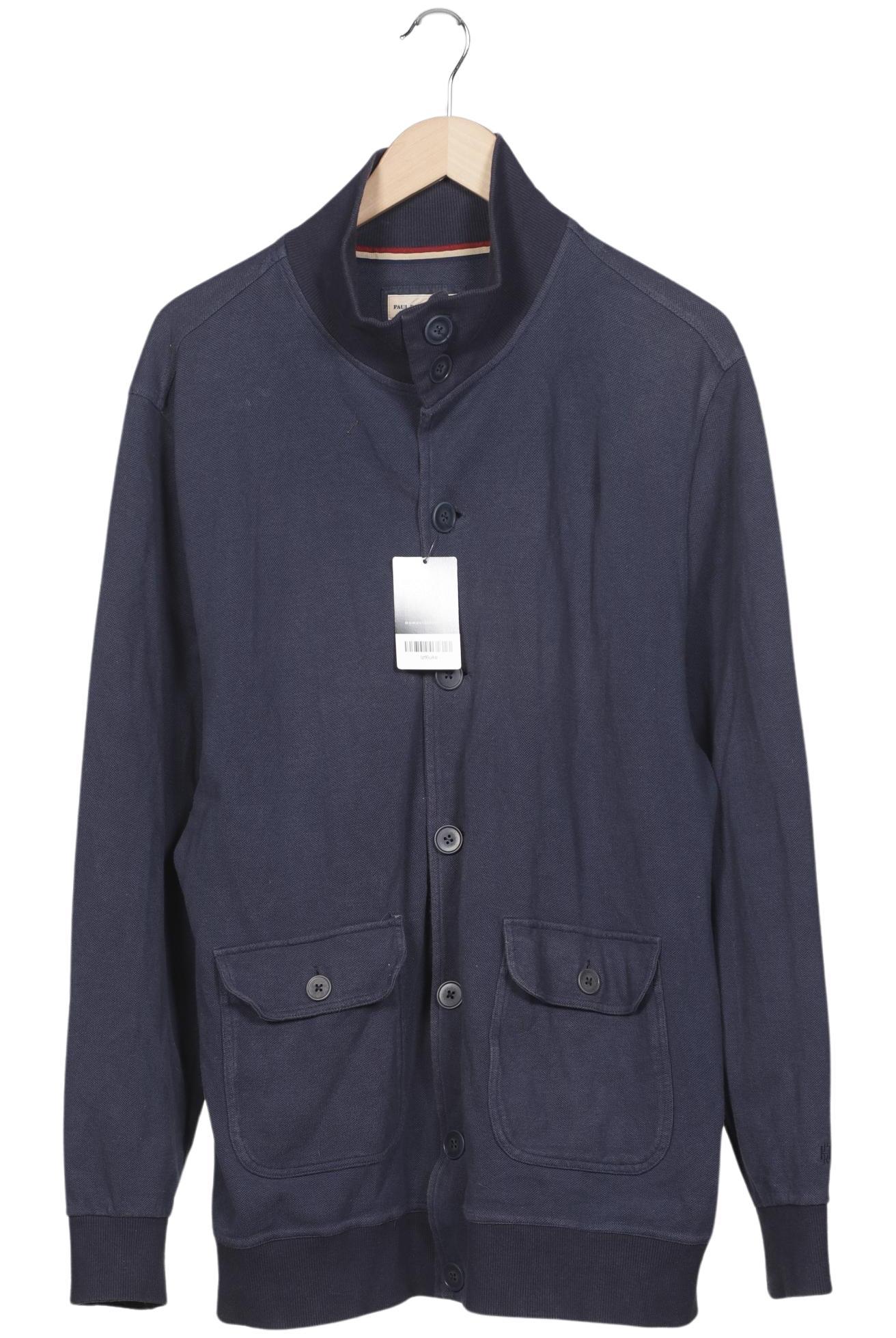 

Paul Rosen Herren Strickjacke, marineblau, Gr. 56