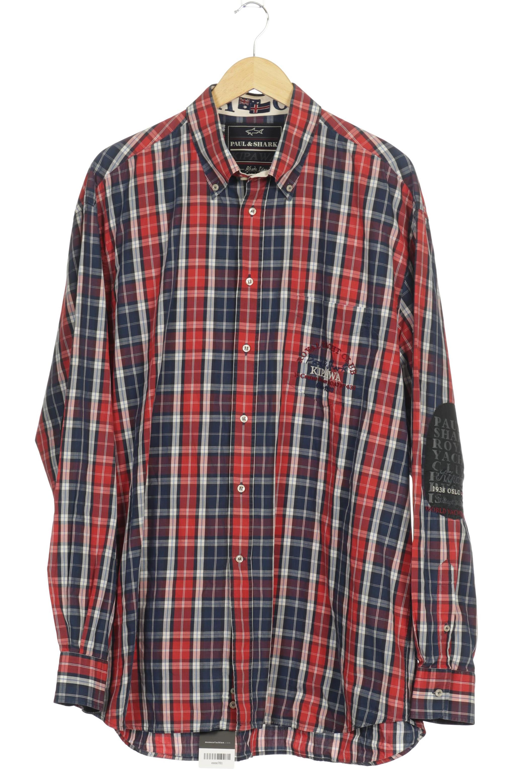 

Paul&Shark Herren Hemd, rot, Gr. 46